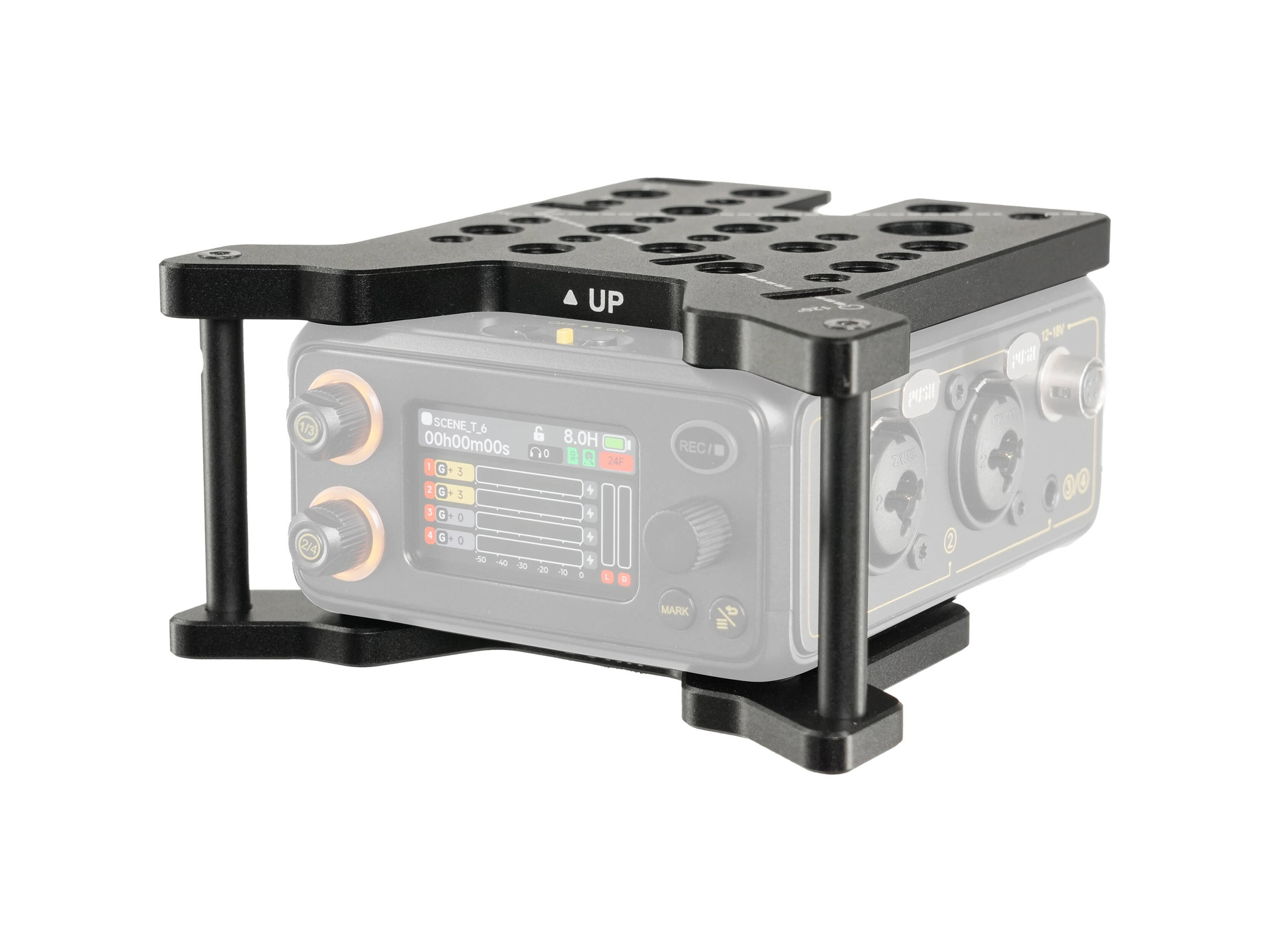 Deity Microphones PR-4 Metal Cage with Integrated ORTF Microphone Mount