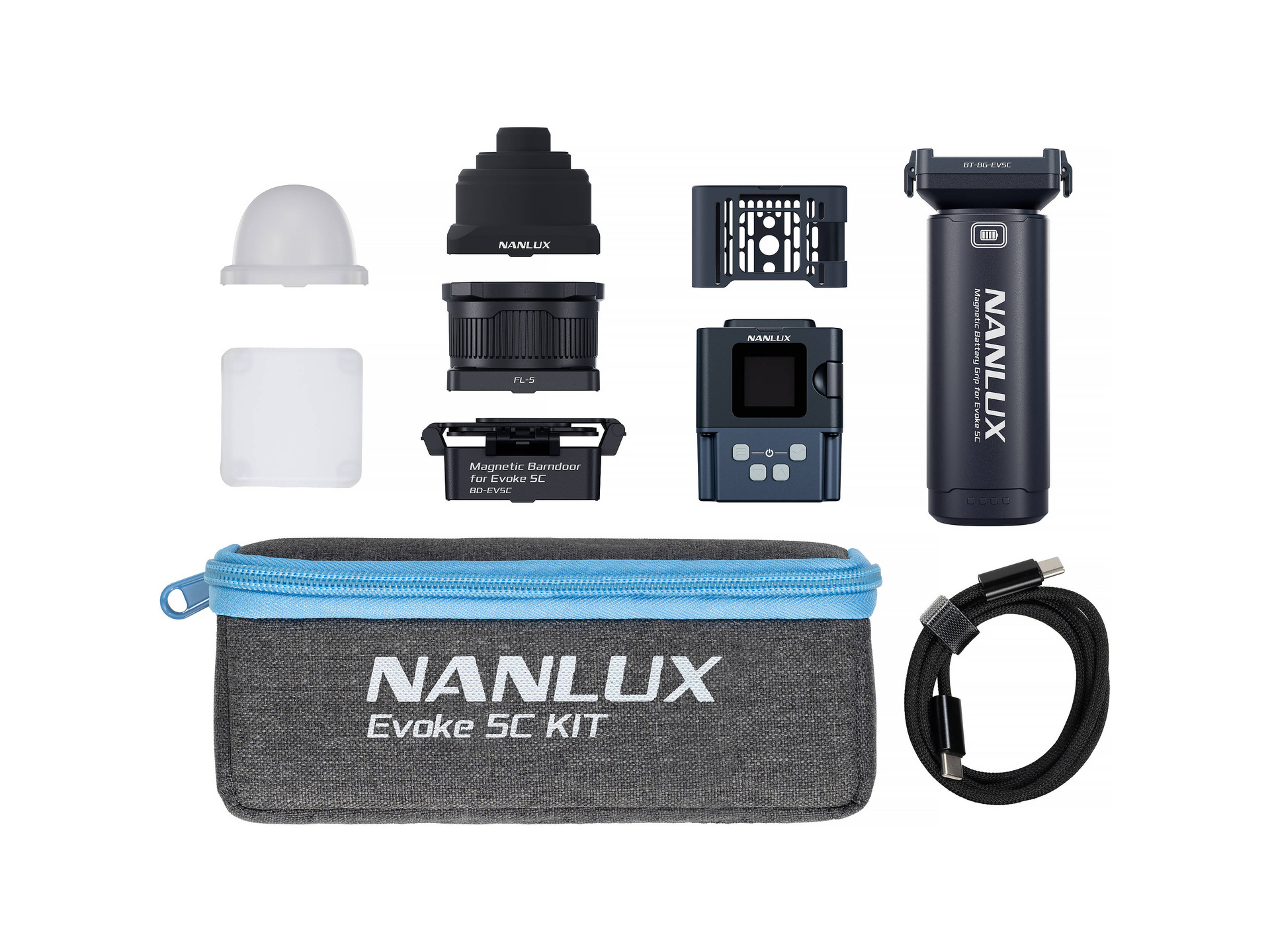 Nanlux Evoke 5C RGB LED Spotlight Kit