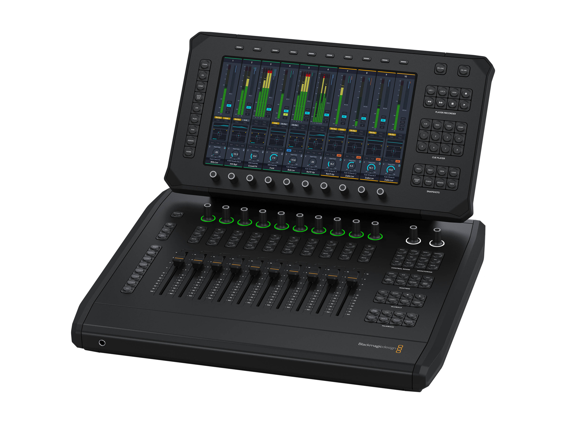 Blackmagic Design Fairlight Live Audio Panel 10
