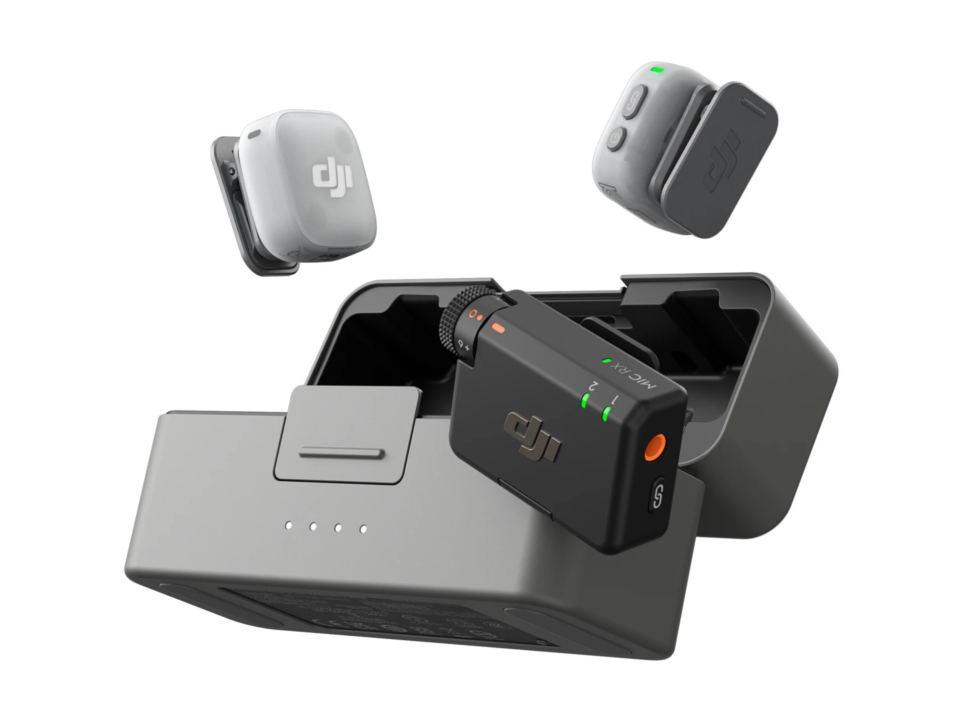 DJI Mic Mini 2 Wireless Microphone System with Charging Case (2TX+1RX)