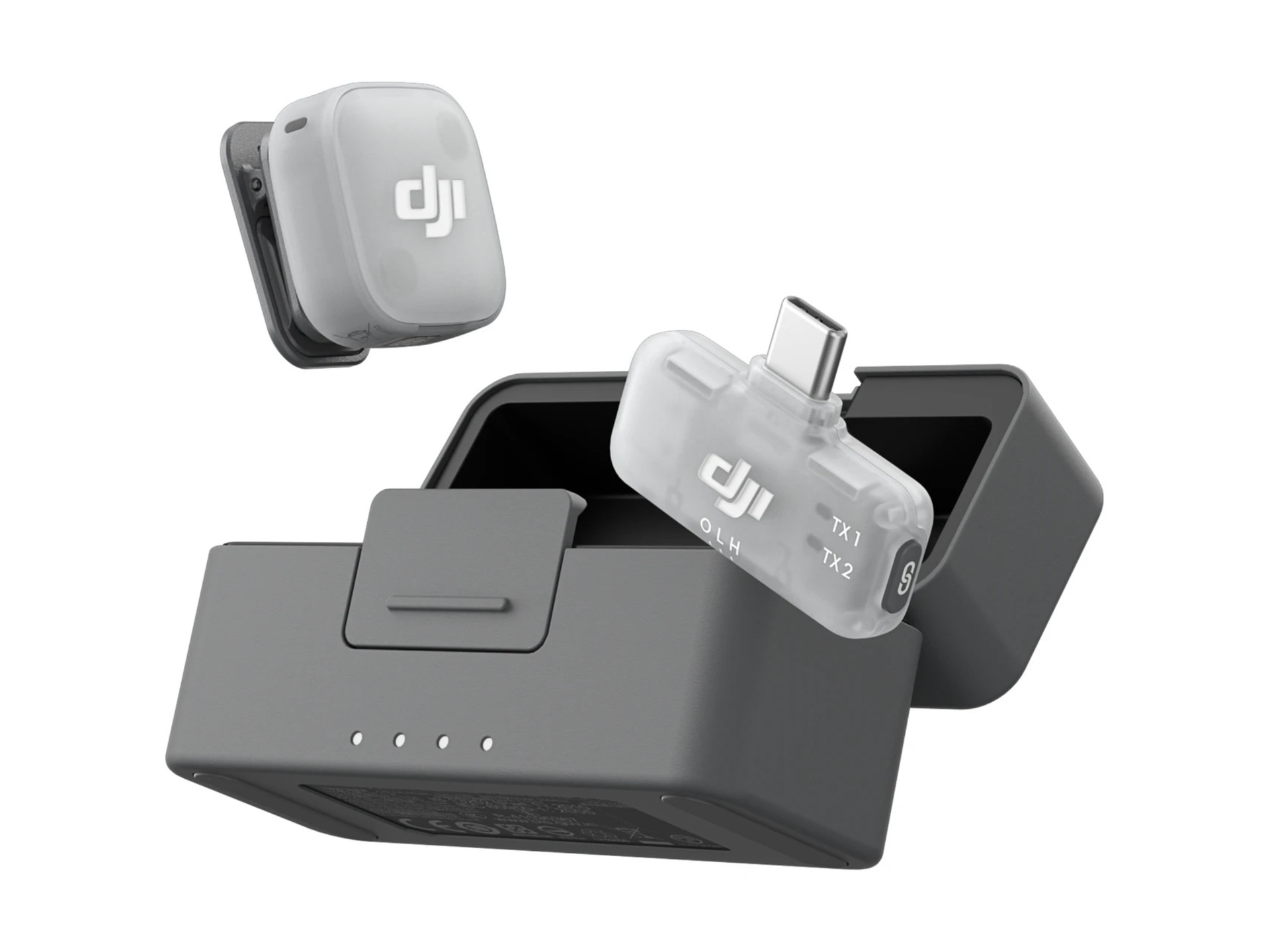 DJI Mic Mini 2 Wireless Microphone System with Charging Case (1TX+ Mobile RX)