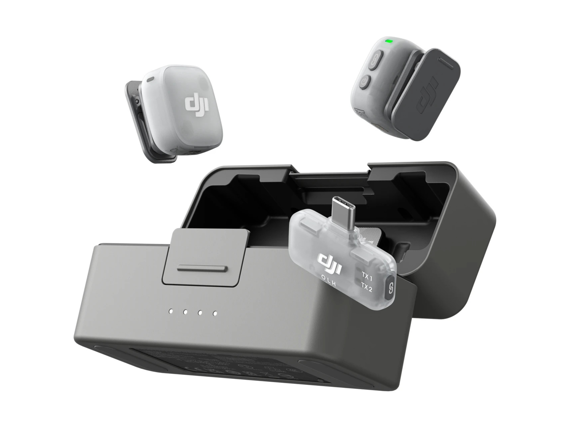 DJI Mic Mini 2 Wireless Microphone System with Charging Case (2TX+ Mobile RX)