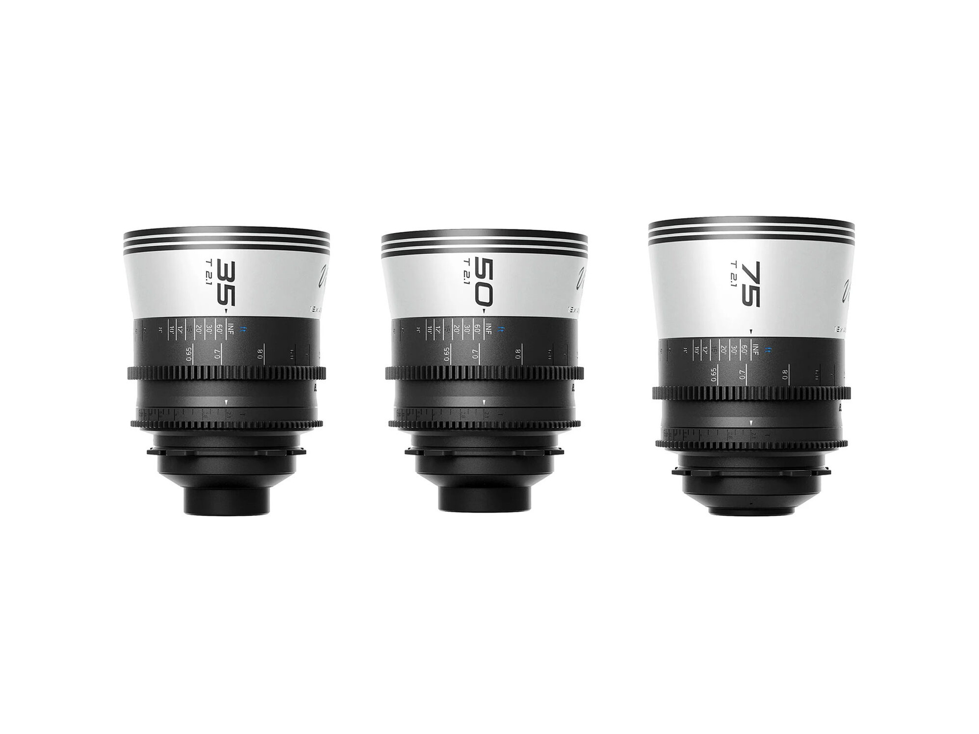 Blazar Viper T2.1 Full-Frame 1.5x Anamorphic 3-Lens Set (ARRI PL, Blue Flares)
