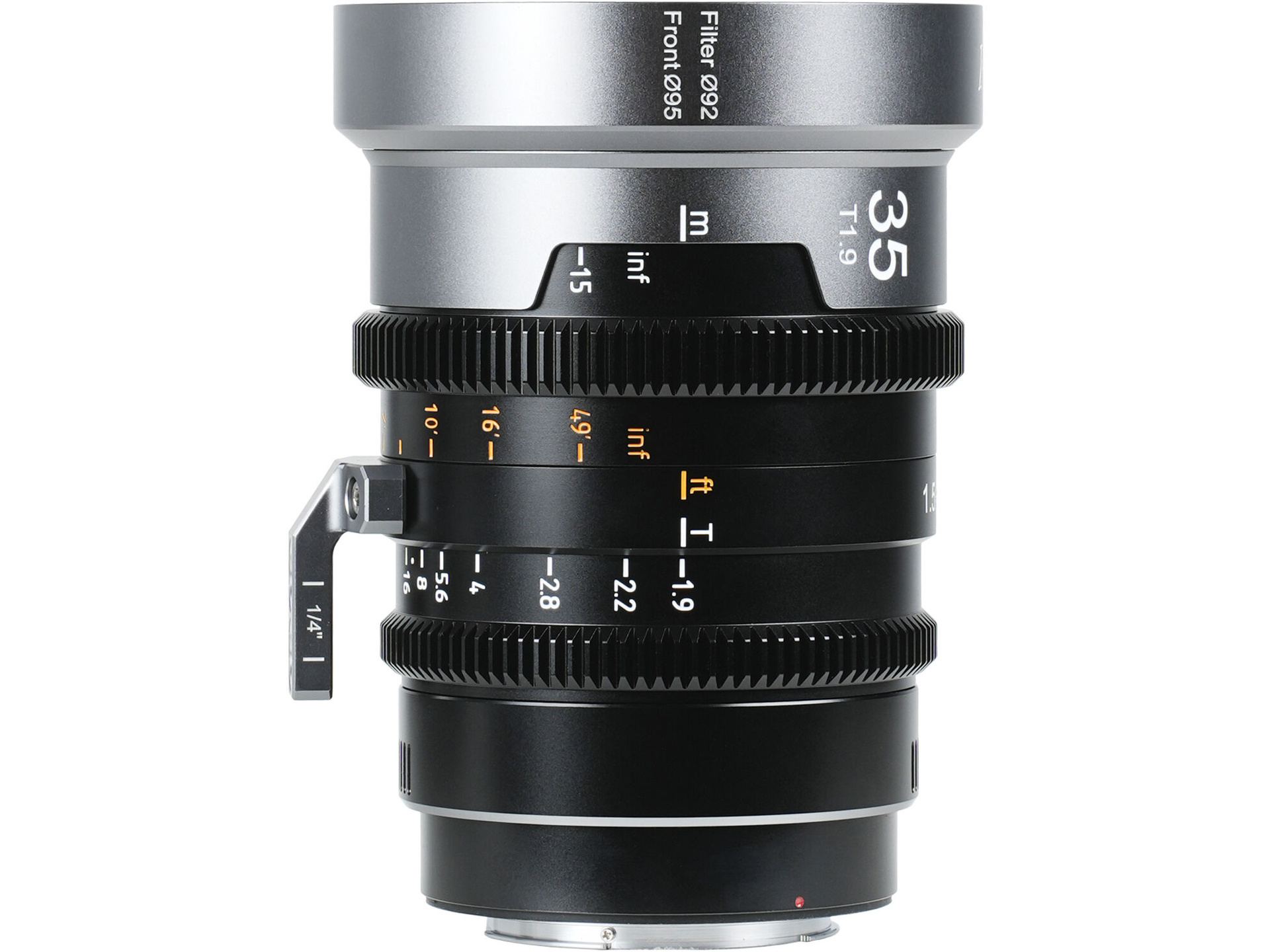 Sirui IronStar 35mm T1.9 Anamorphic 1.5x Lens (ARRI PL/Canon EF, Blue)
