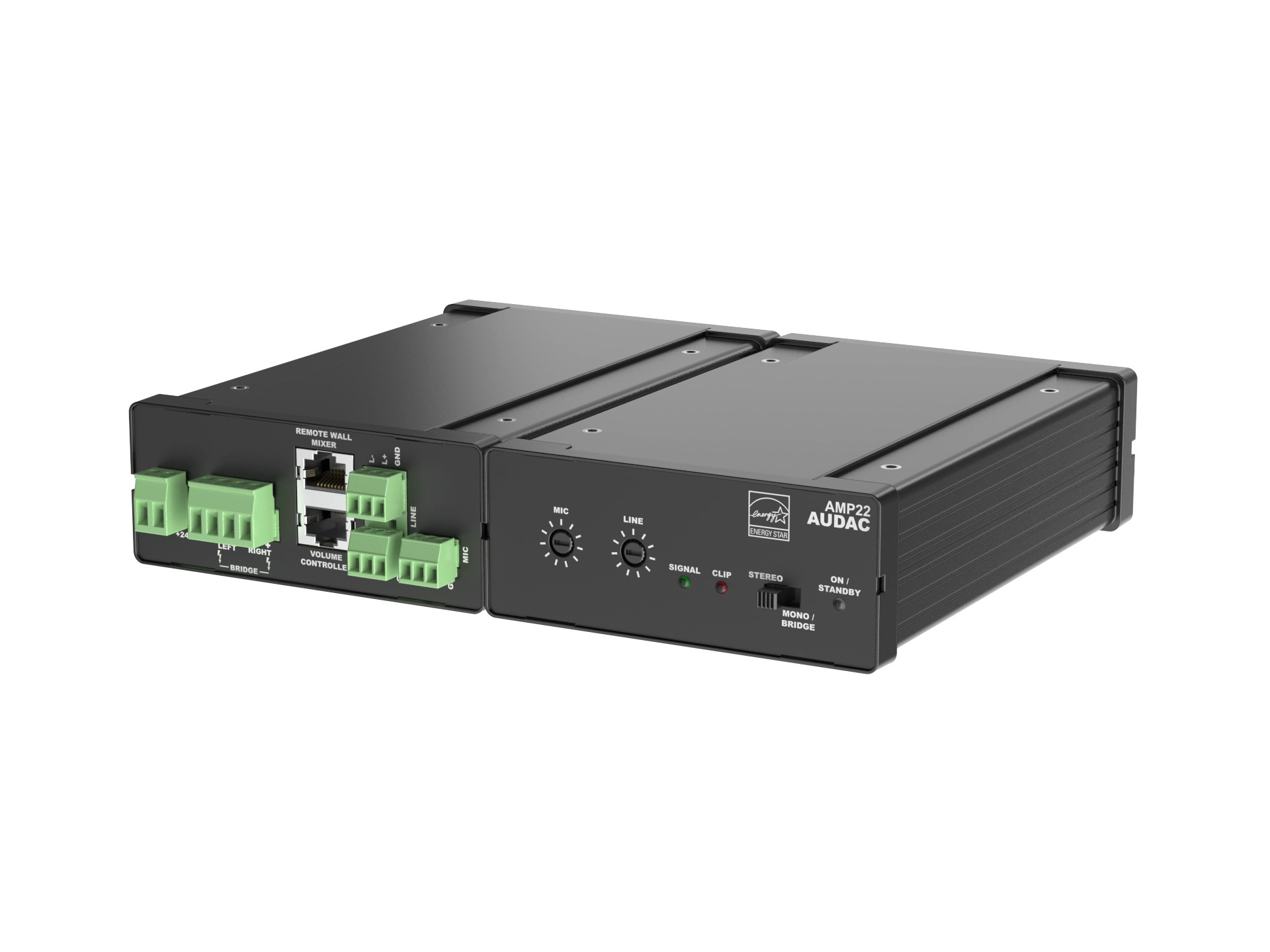 Audac AMP22 Mini Stereo Amplifier