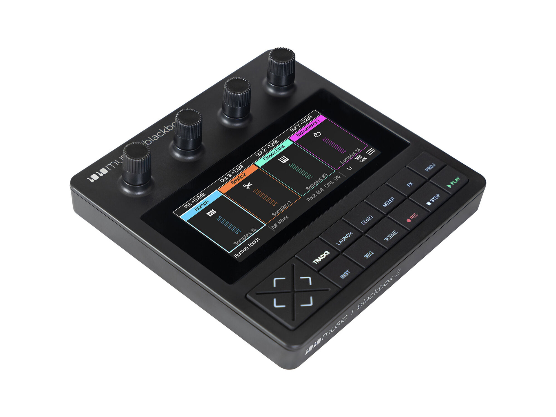 1010music blackbox 2 Ultraportable Sampling Studio and Groovebox