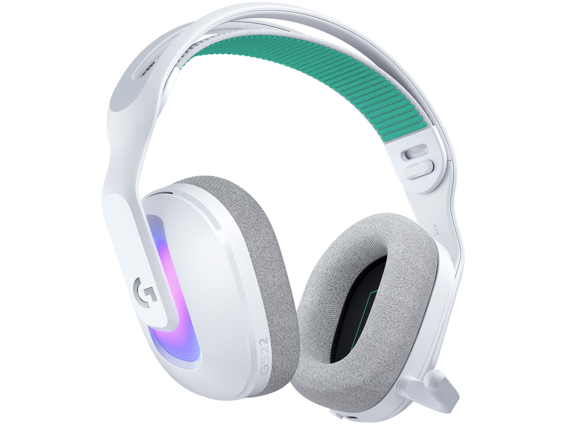 Logitech G G522 LIGHTSPEED Wireless RGB Gaming Headset (White)