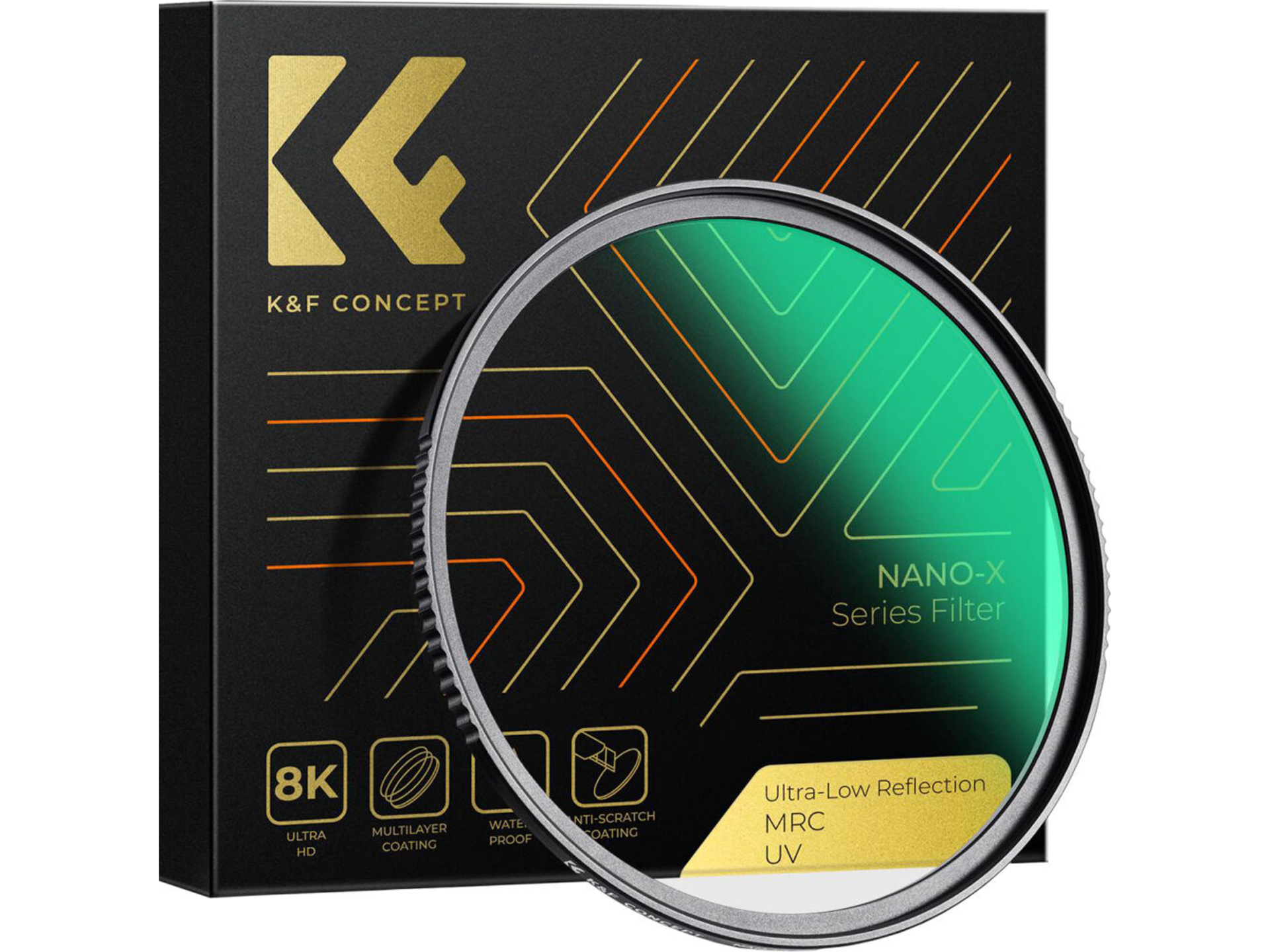 K&F Concept Nano-X Series Ultra-Low Reflection UV Filter (43mm)