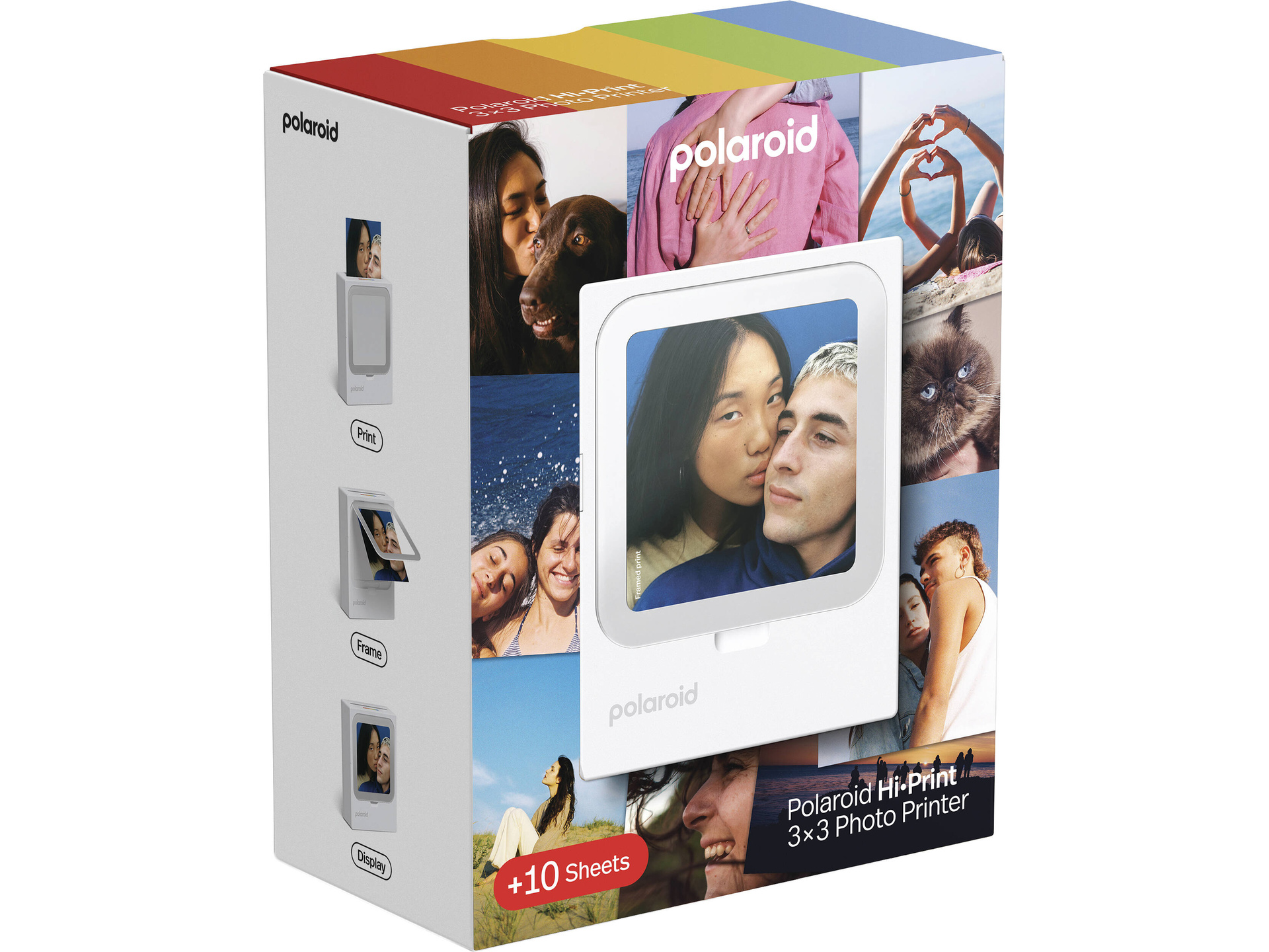 Polaroid Hi-Print 3x3 Pocket Photo Printer with 10 Sheets of Paper