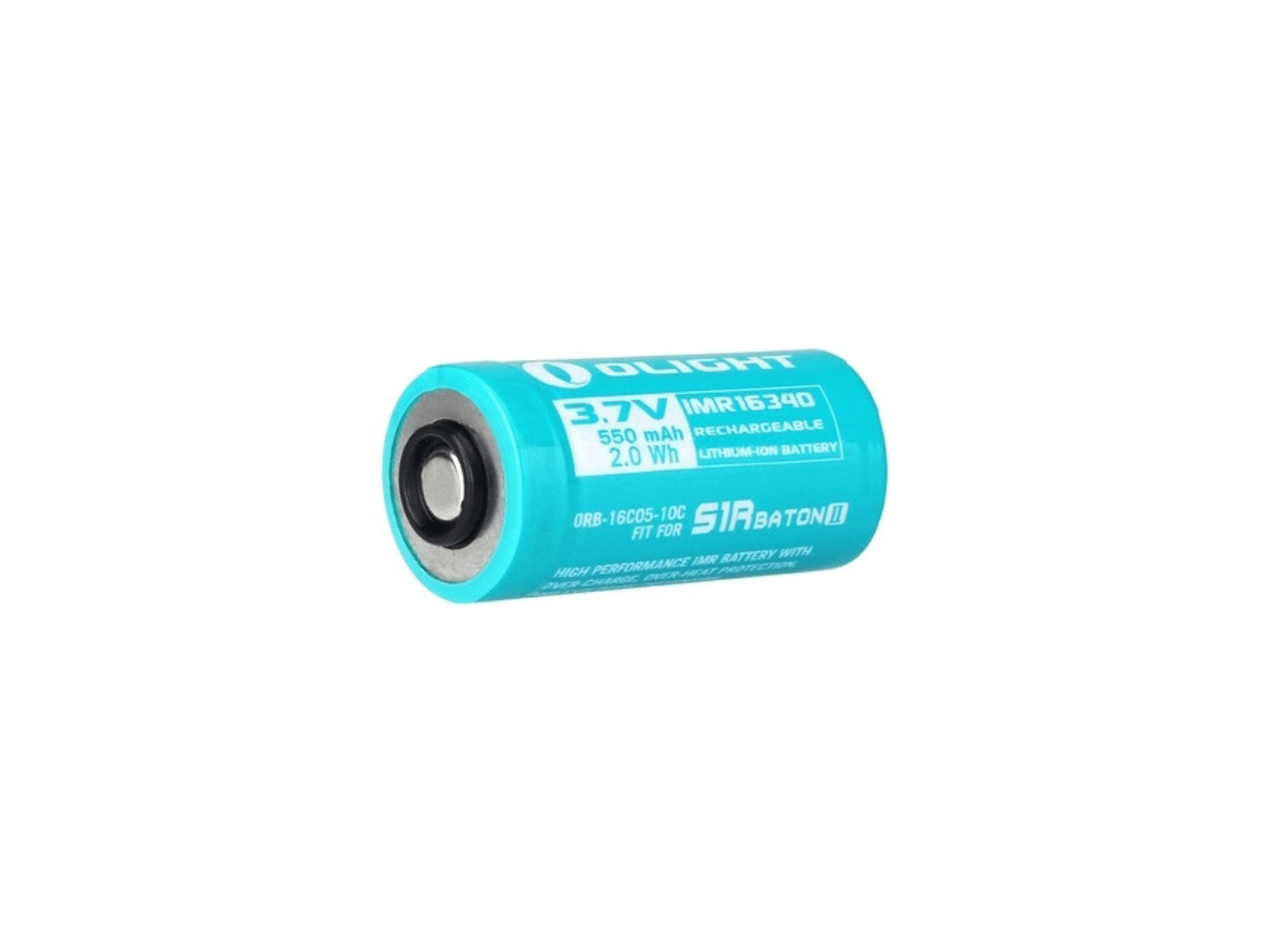 Olight 16340 550mAh Rechargeable Lithium-ion Battery