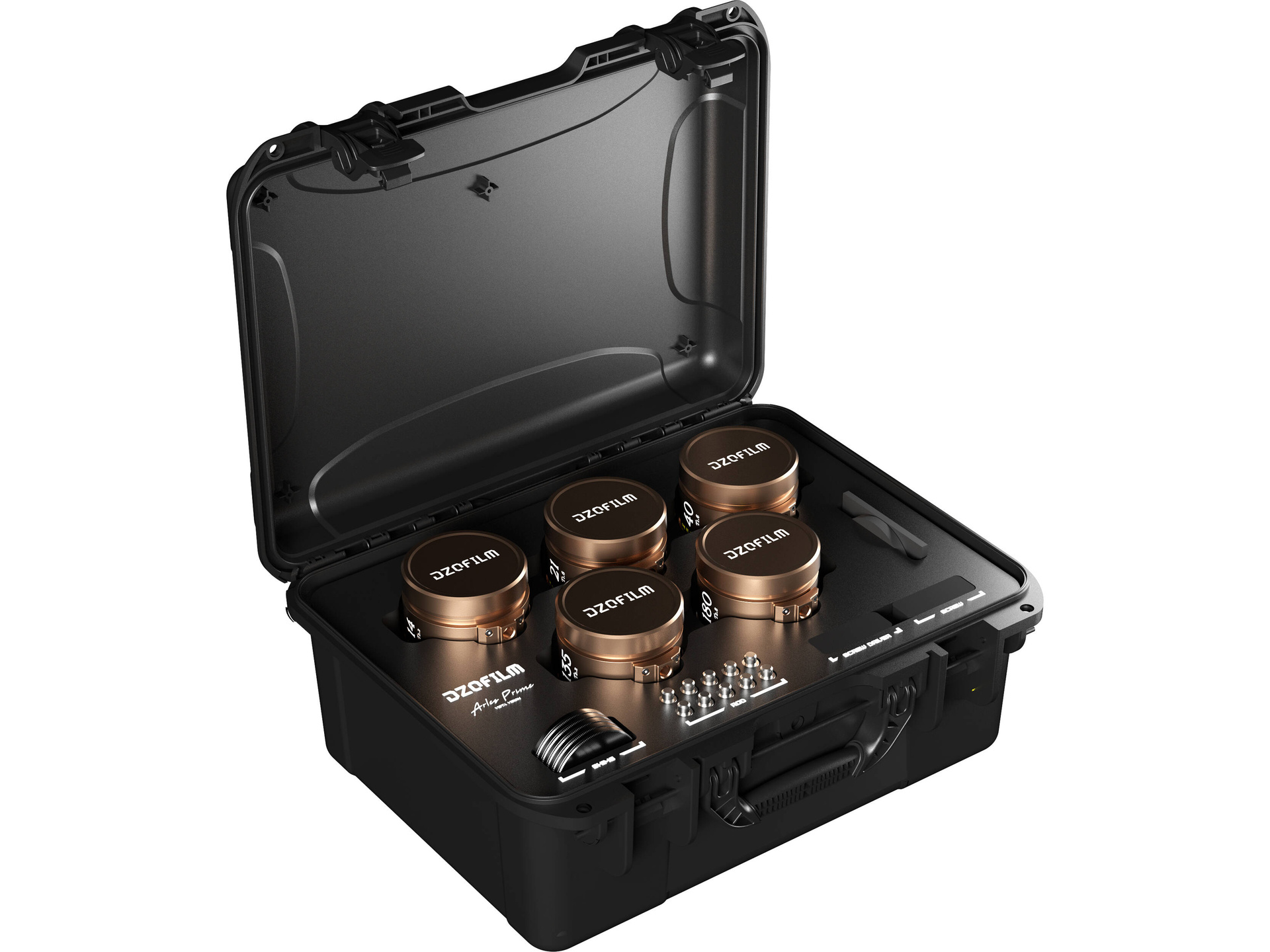DZOFilm Arles Lustre T1.6 FF/VV Cinema Prime 5-Lens Kit (ARRI PL, Meters)