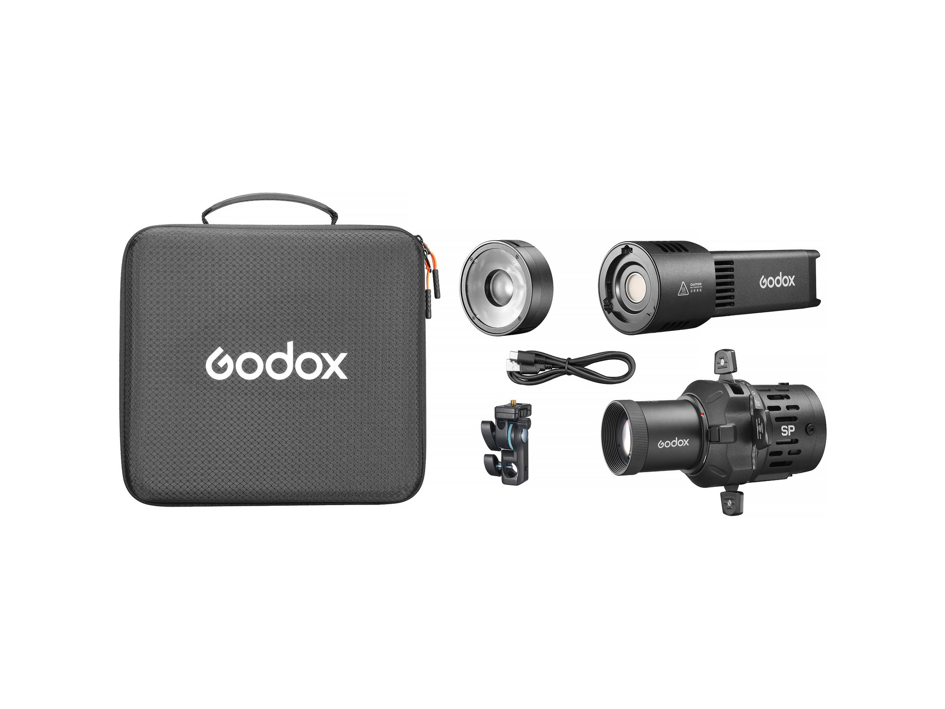 Godox RS100Bi Bi-Color LED Light (Projection Attachment Kit)