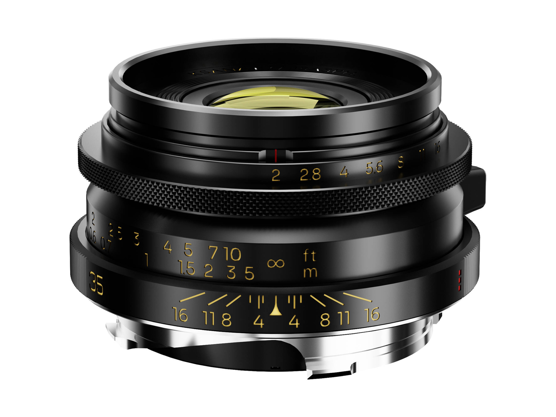 Thypoch Ksana 35mm f/2 ASPH Lens with Lens Hood (Leica M, Black)
