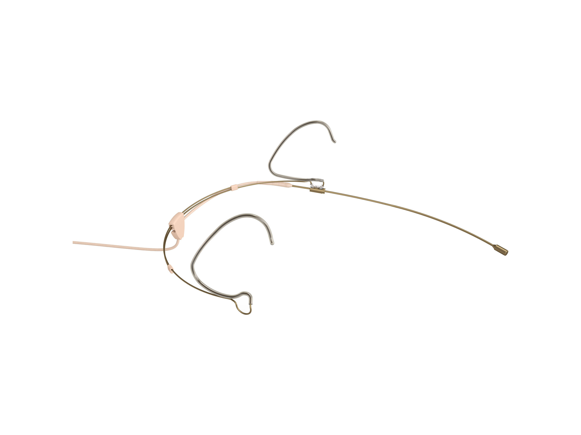 DPA Microphones 6066 CORE Subminiature Omnidirectional Headset Microphone with MicroLock (Beige)