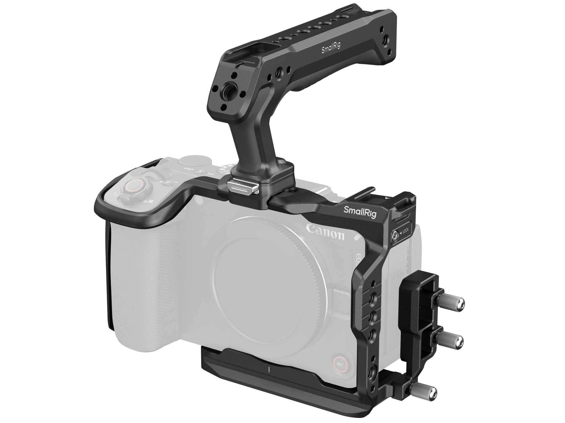SmallRig 6379 "HawkLock" Quick Release Cage Kit for Canon EOS R6 V