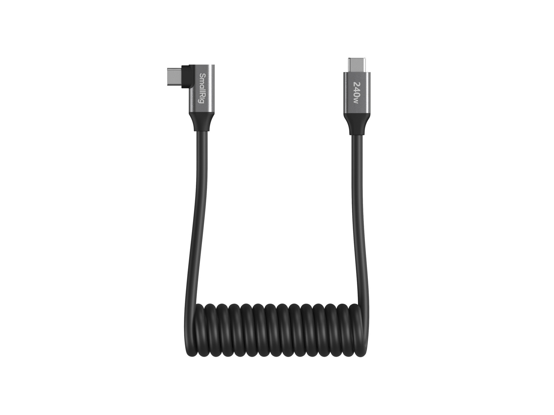 SmallRig 5730 USB-C Coiled Data Cable (Straight to Angled)