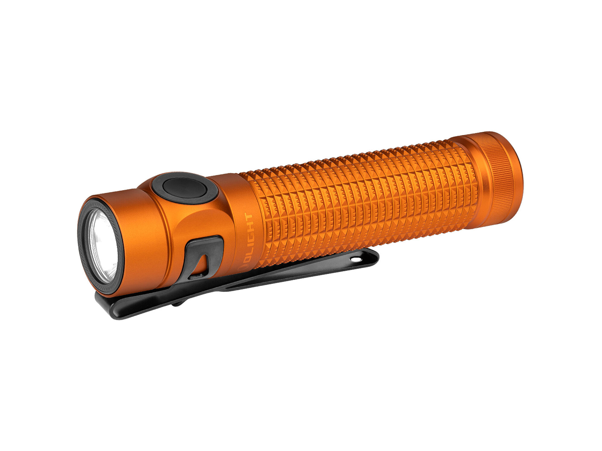 Olight Baton 4 Pro Rechargeable Flashlight (Orange)