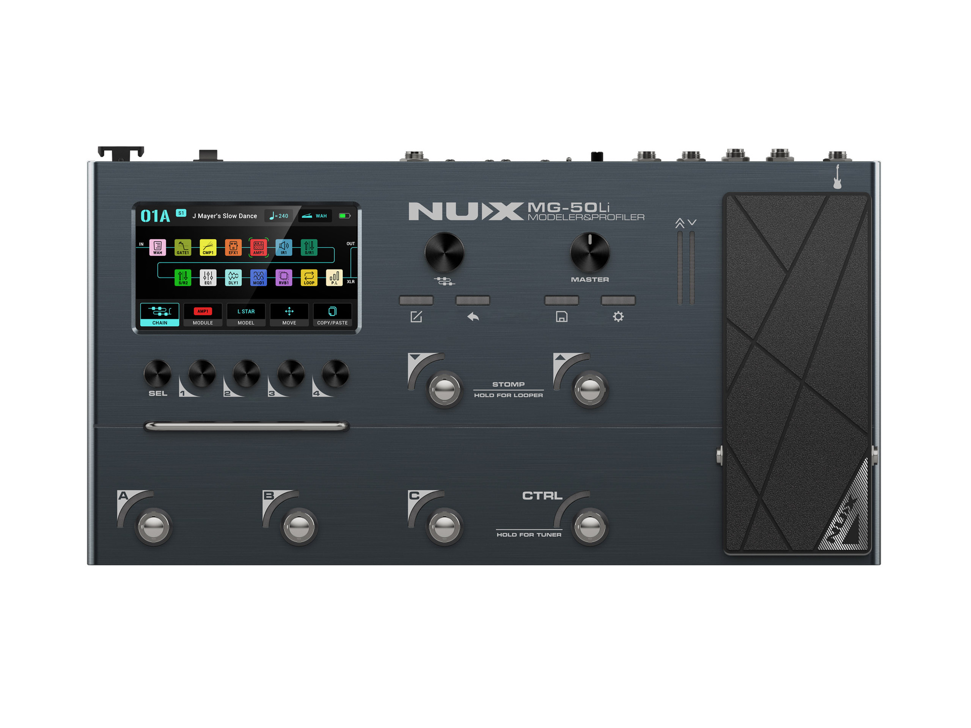 NUX MG-50Li Modeler & Profiler (Blue)