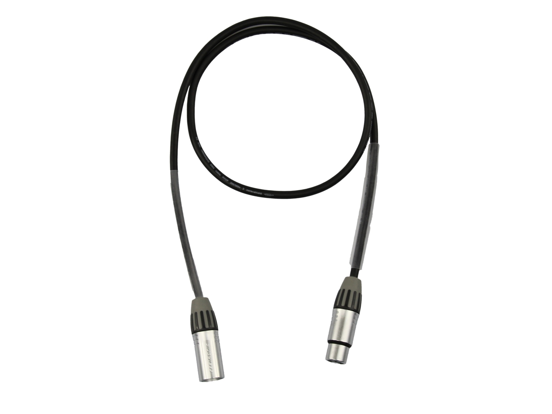 MDR 3-Pin DMX Cable (Black, 1m)
