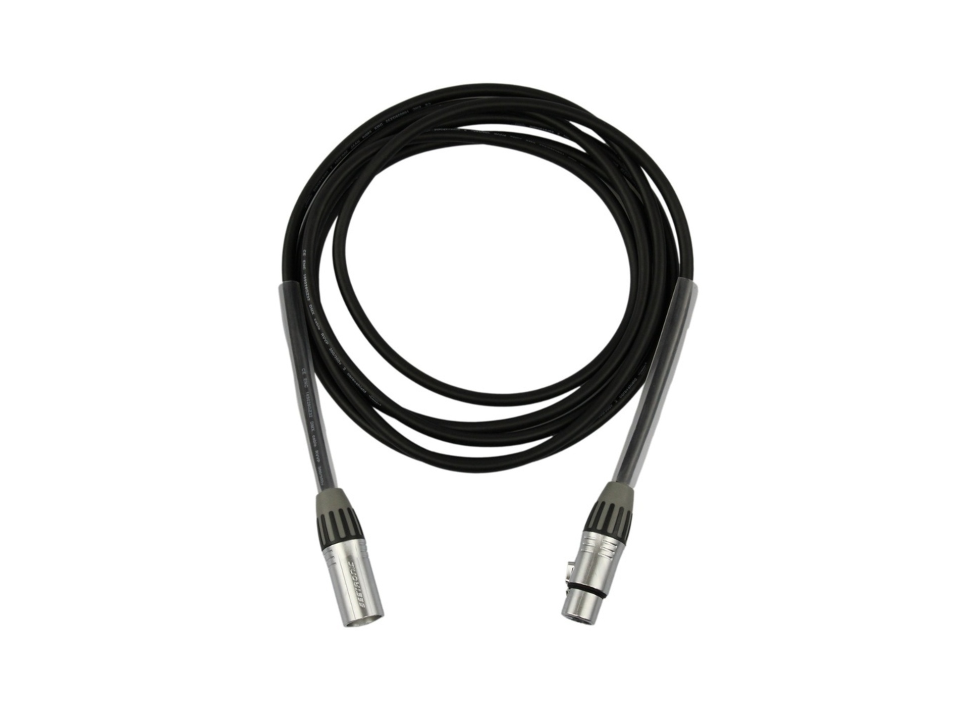 MDR 3-Pin DMX Cable (Black, 5m)