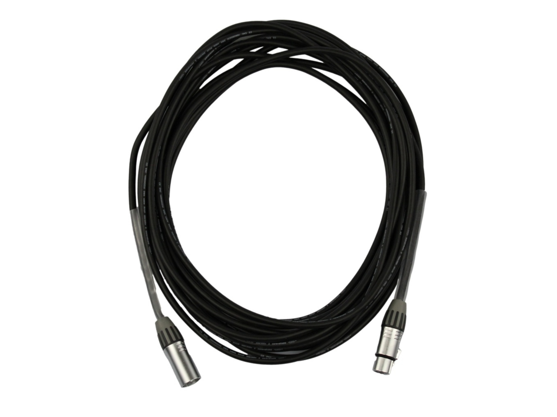 MDR 3-Pin DMX Cable (Black, 15m)