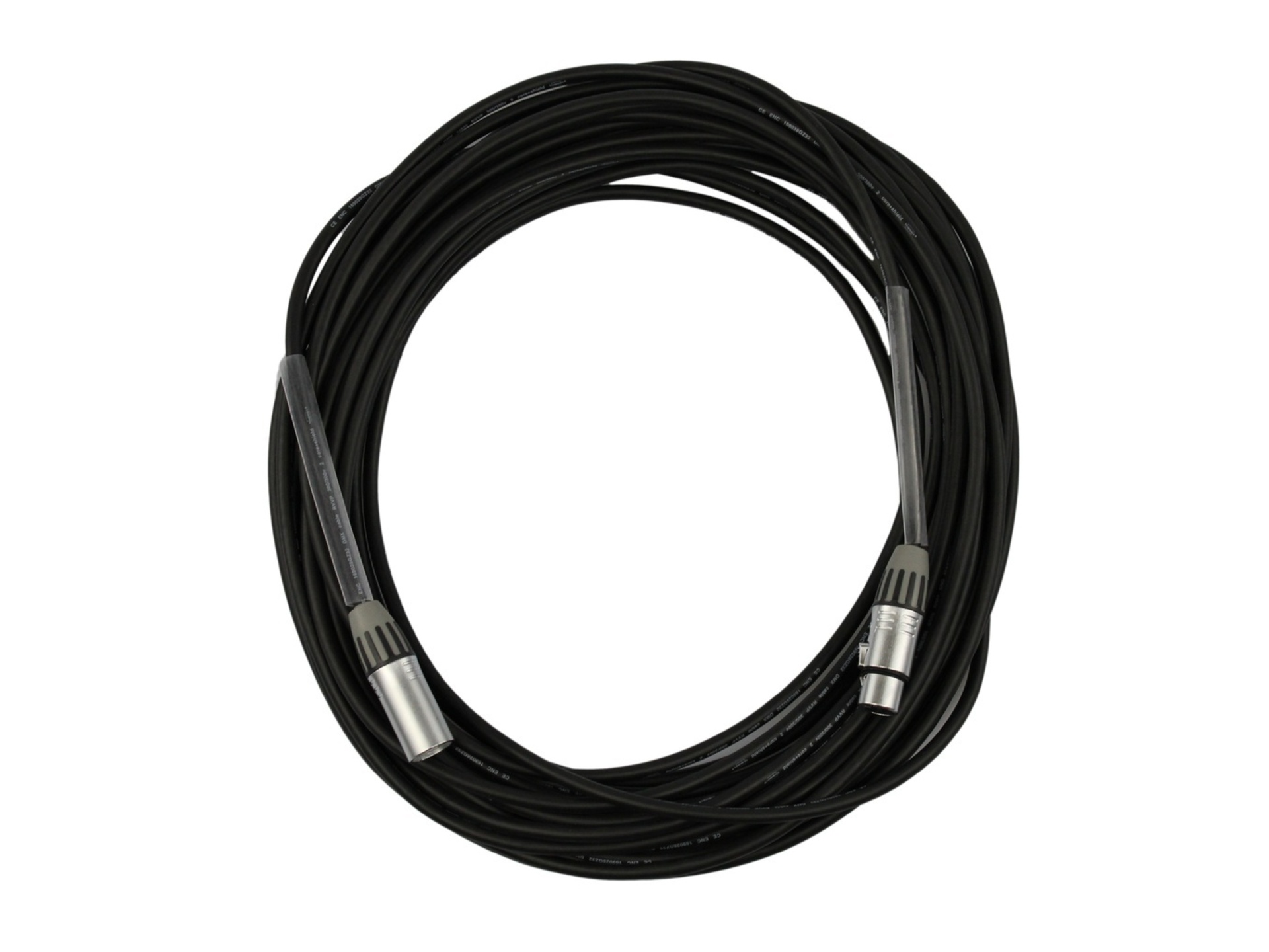 MDR 3-Pin DMX Cable (Black, 20m)