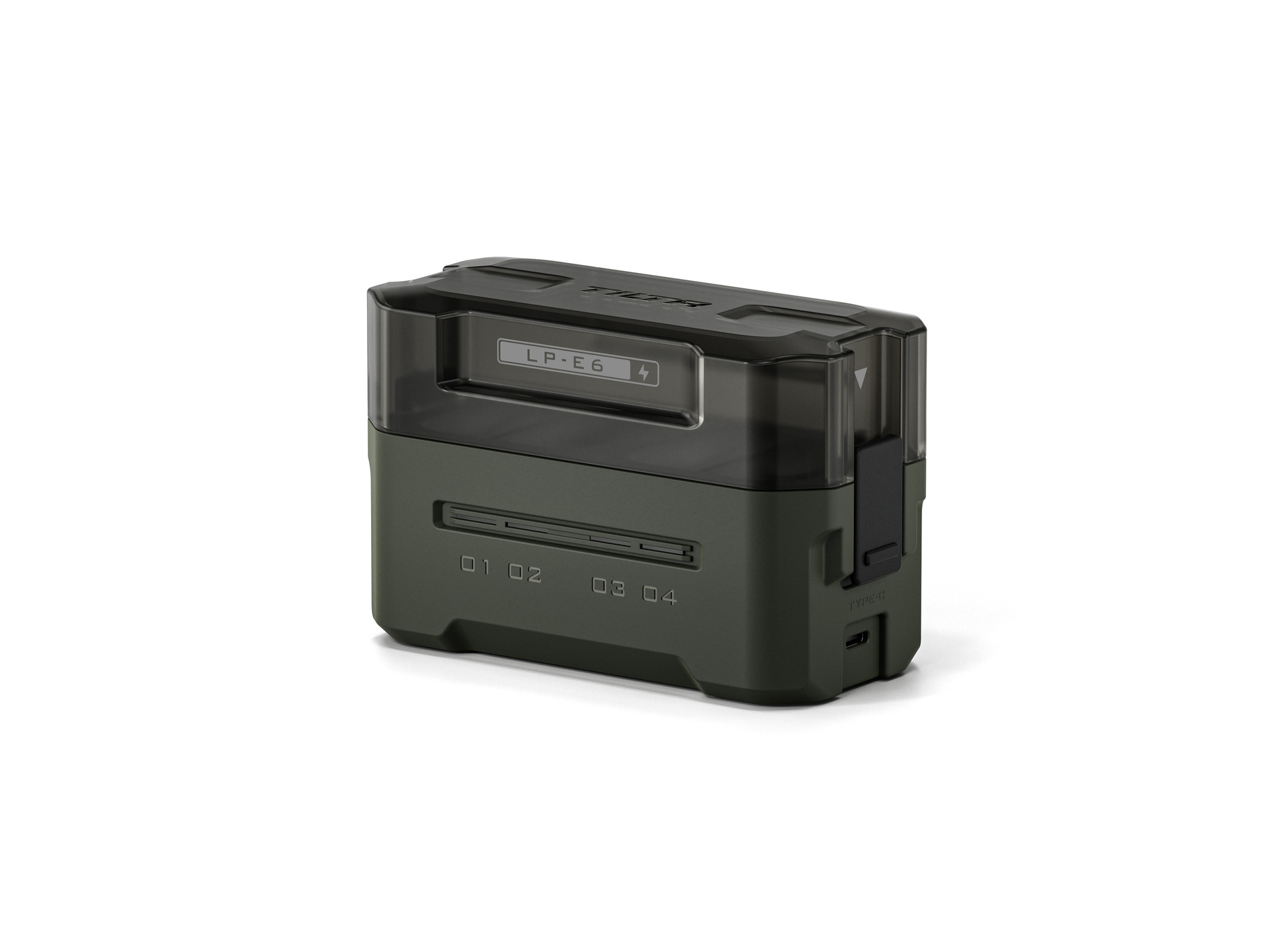 Tilta Portable Charging Station for LP-E6 (4 Channel, Green)