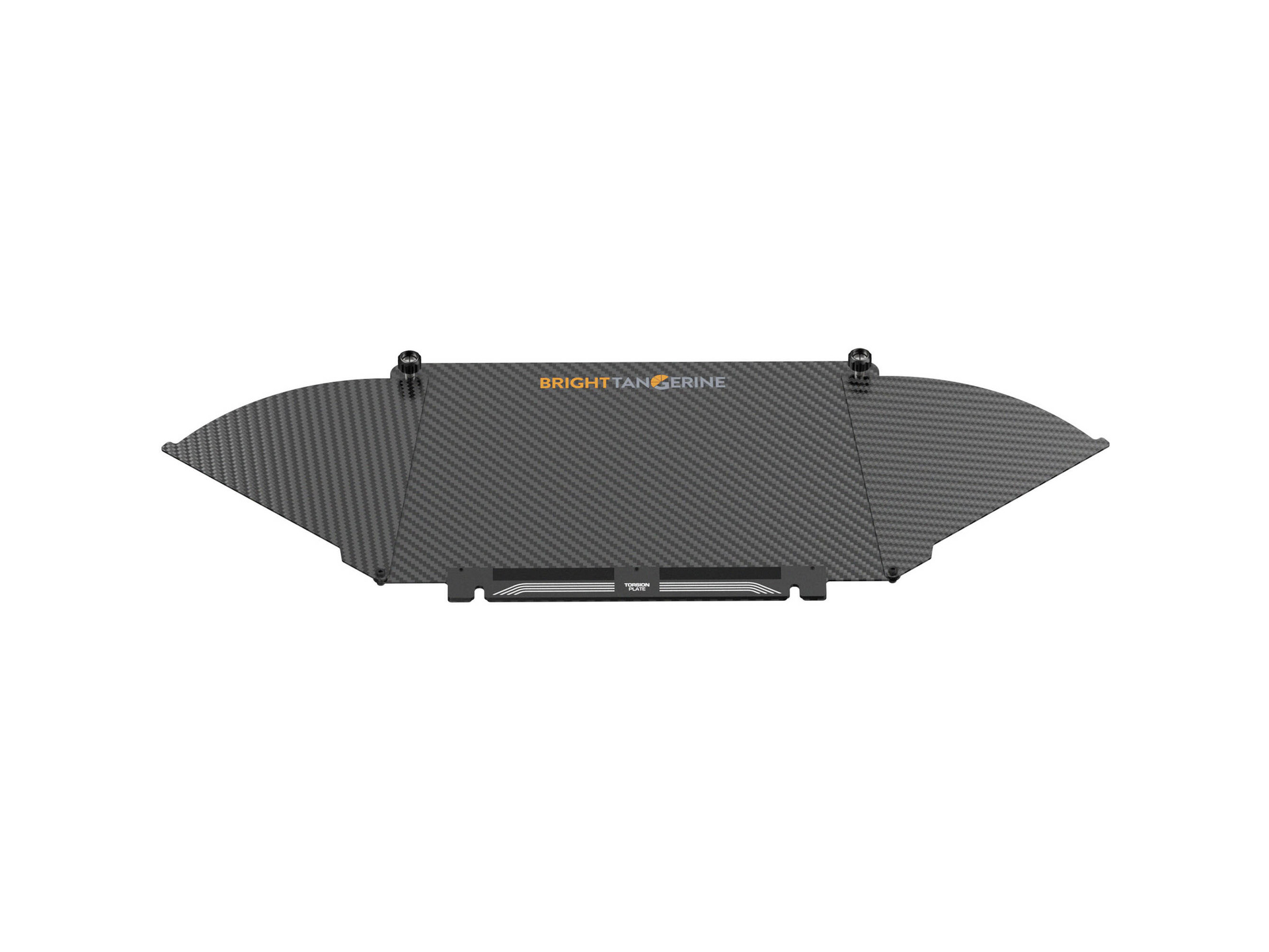 Bright Tangerine Carbon Fiber Top Flag for Misfit Kick Mk II Matte Box