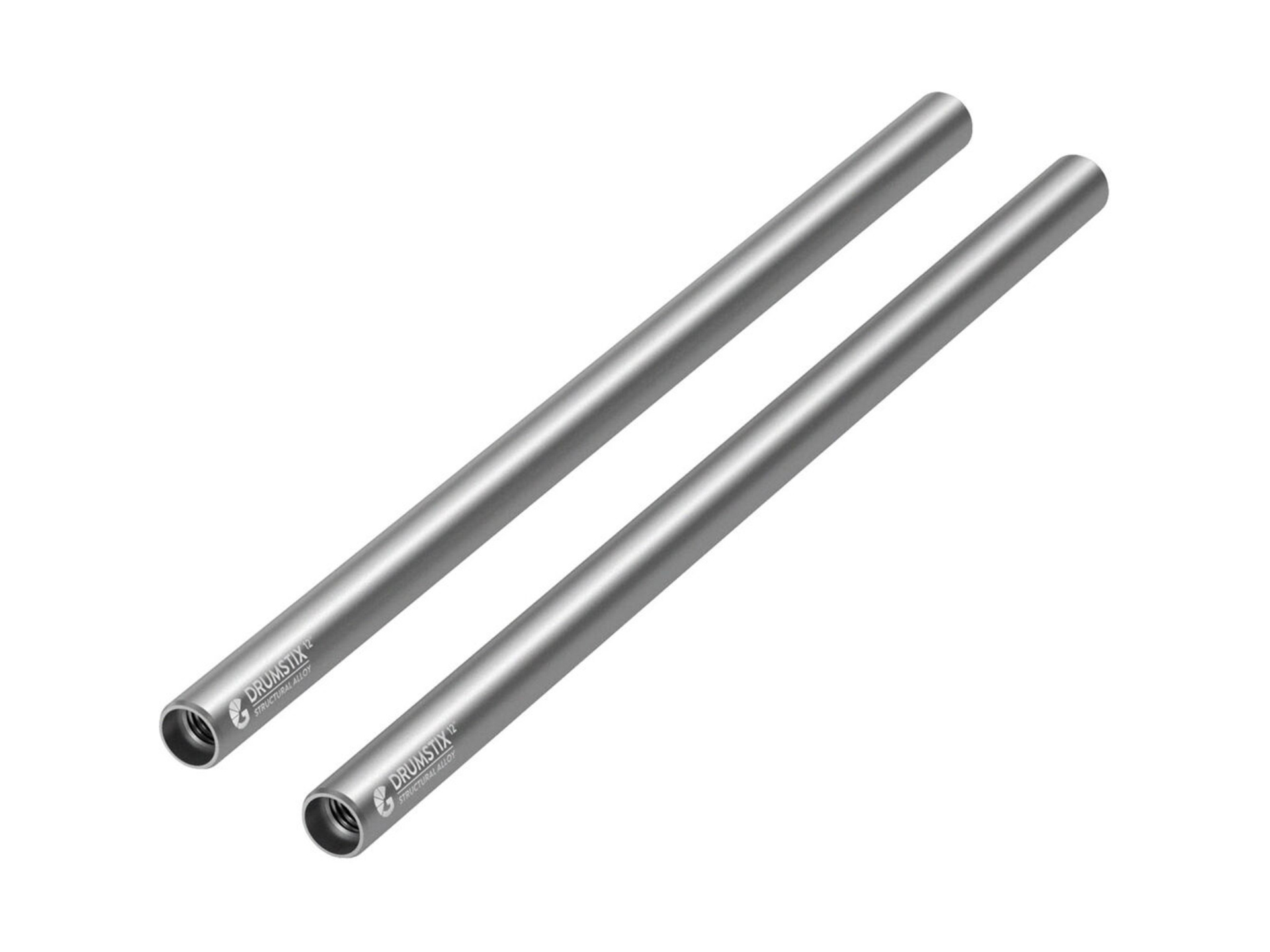 Bright Tangerine Drumstix Structural Alloy Threaded 15mm Rods (Pair, 30.4cm)