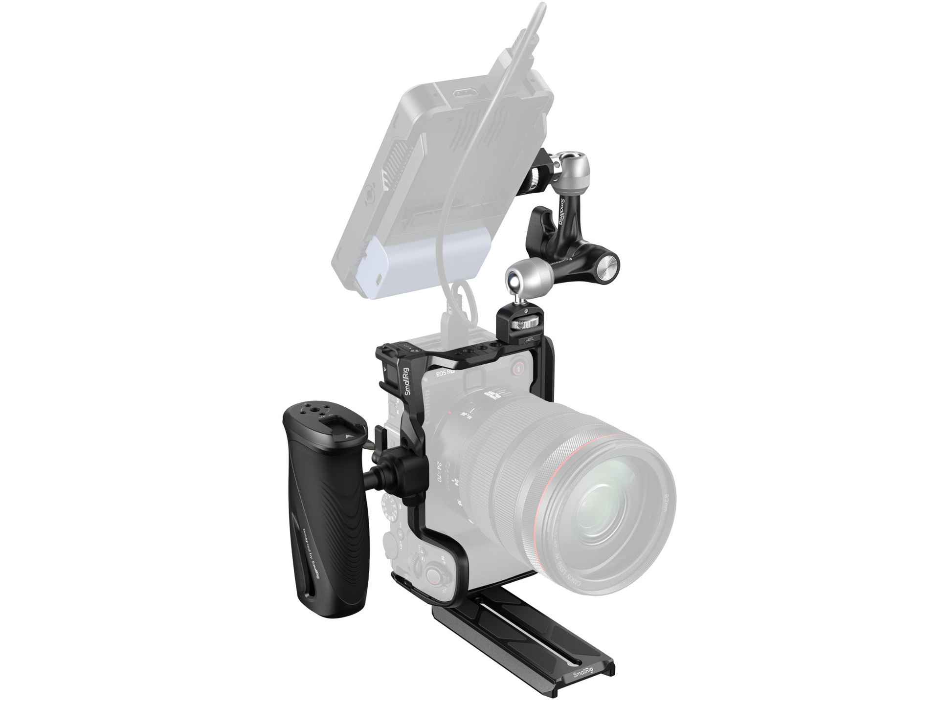SmallRig 6382 "HawkLock" Quick Release Vertical Shooting Cage Kit for Canon EOS R6 V
