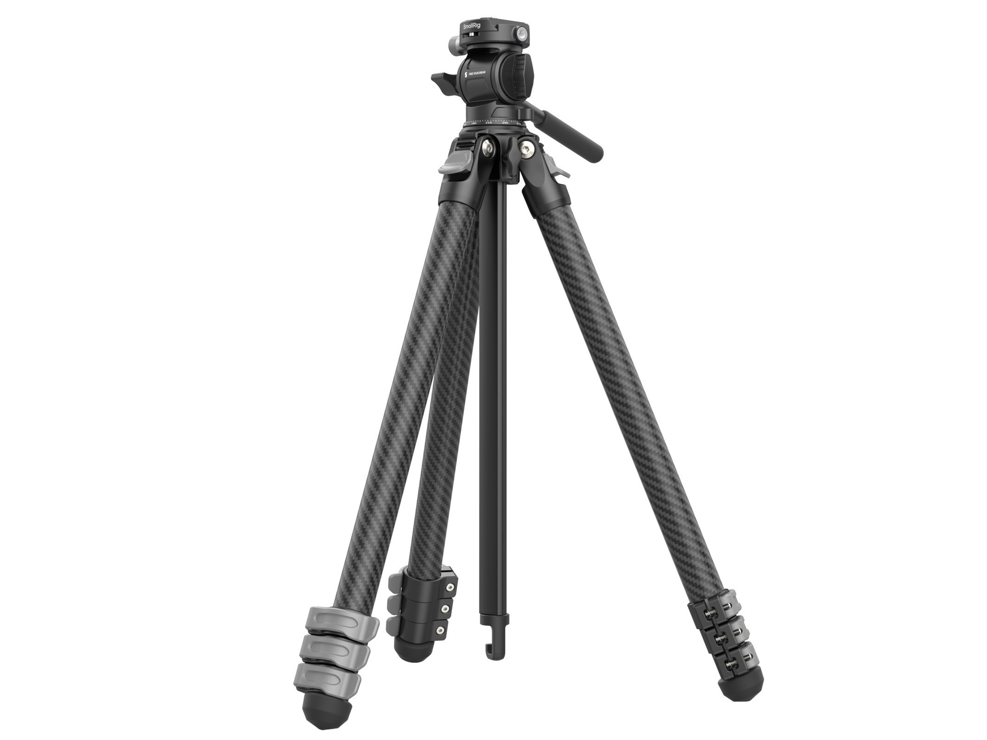 SmallRig  5877 Portable Travel Video Carbon Fiber Tripod