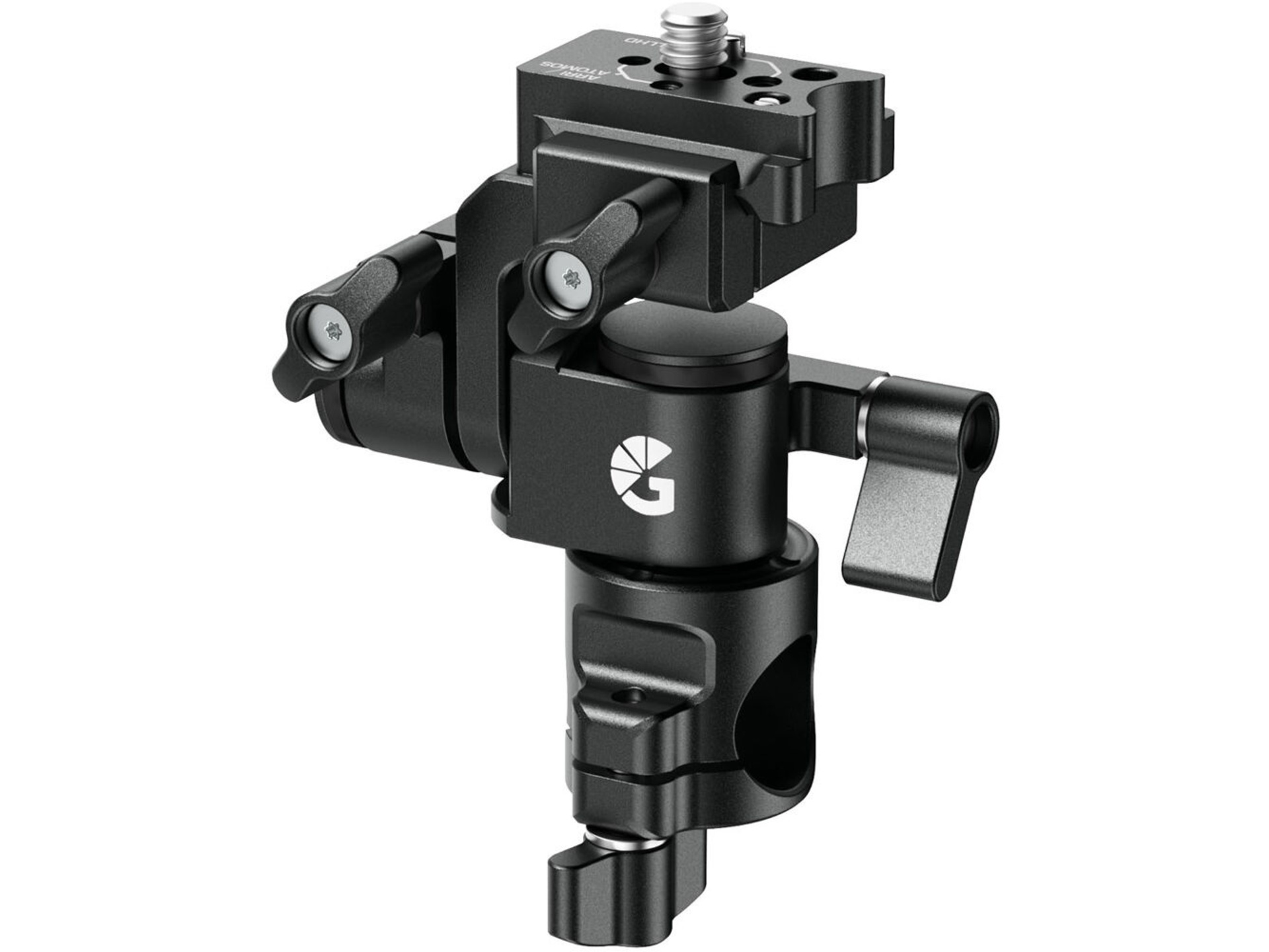 Bright Tangerine Monitor Mount for SmallHD Cine 5 Quick Release Kit (NATO Top, 15mm Rod Base)