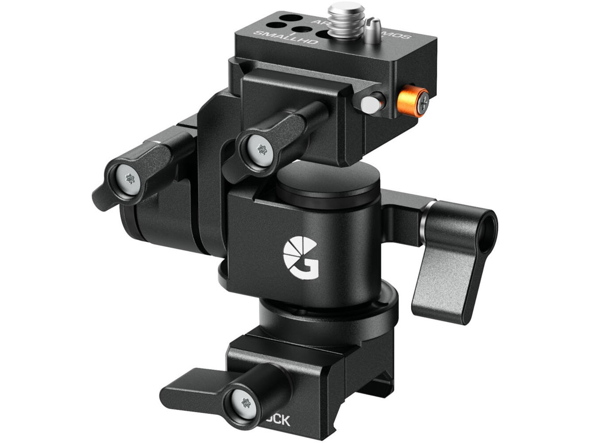 Bright Tangerine Universal Monitor Mount Quick Release Kit (NATO Top, NATO Base)