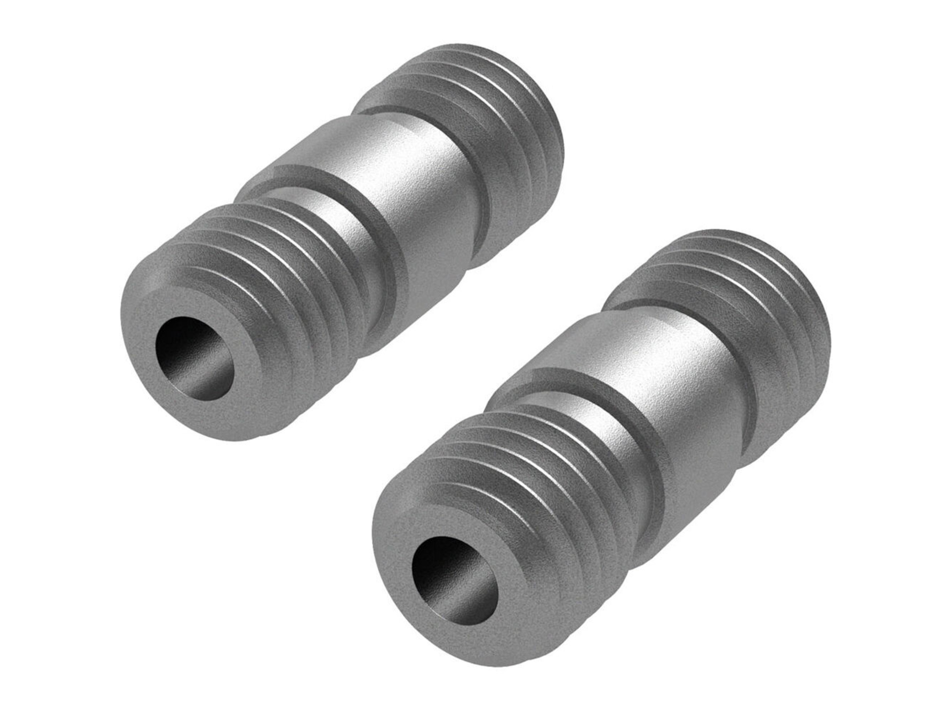 Bright Tangerine Drumstix Structural Alloy Threaded 15mm Rod Joiner (2-Pack)