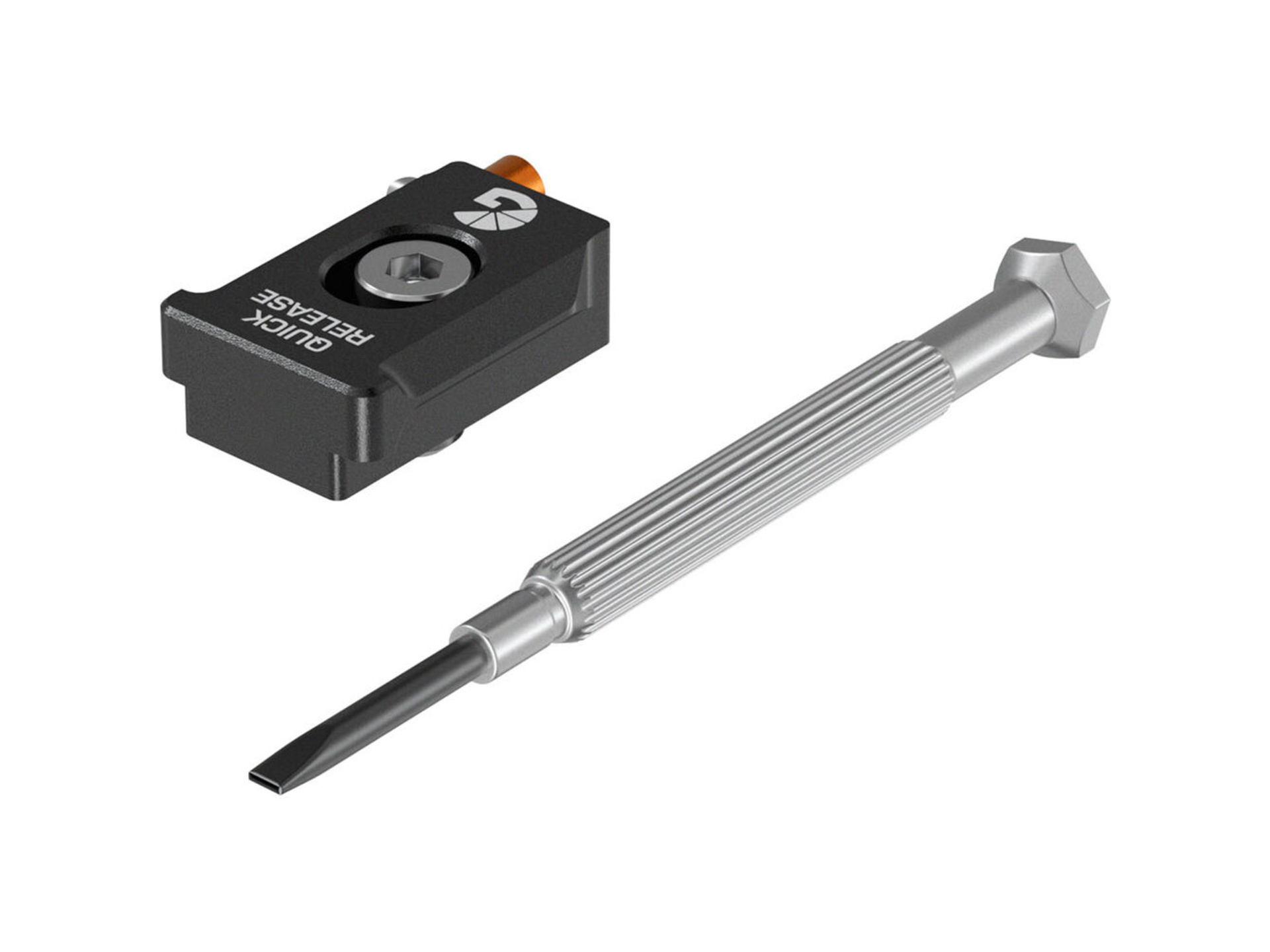 Bright Tangerine Quick Release NATO Rail