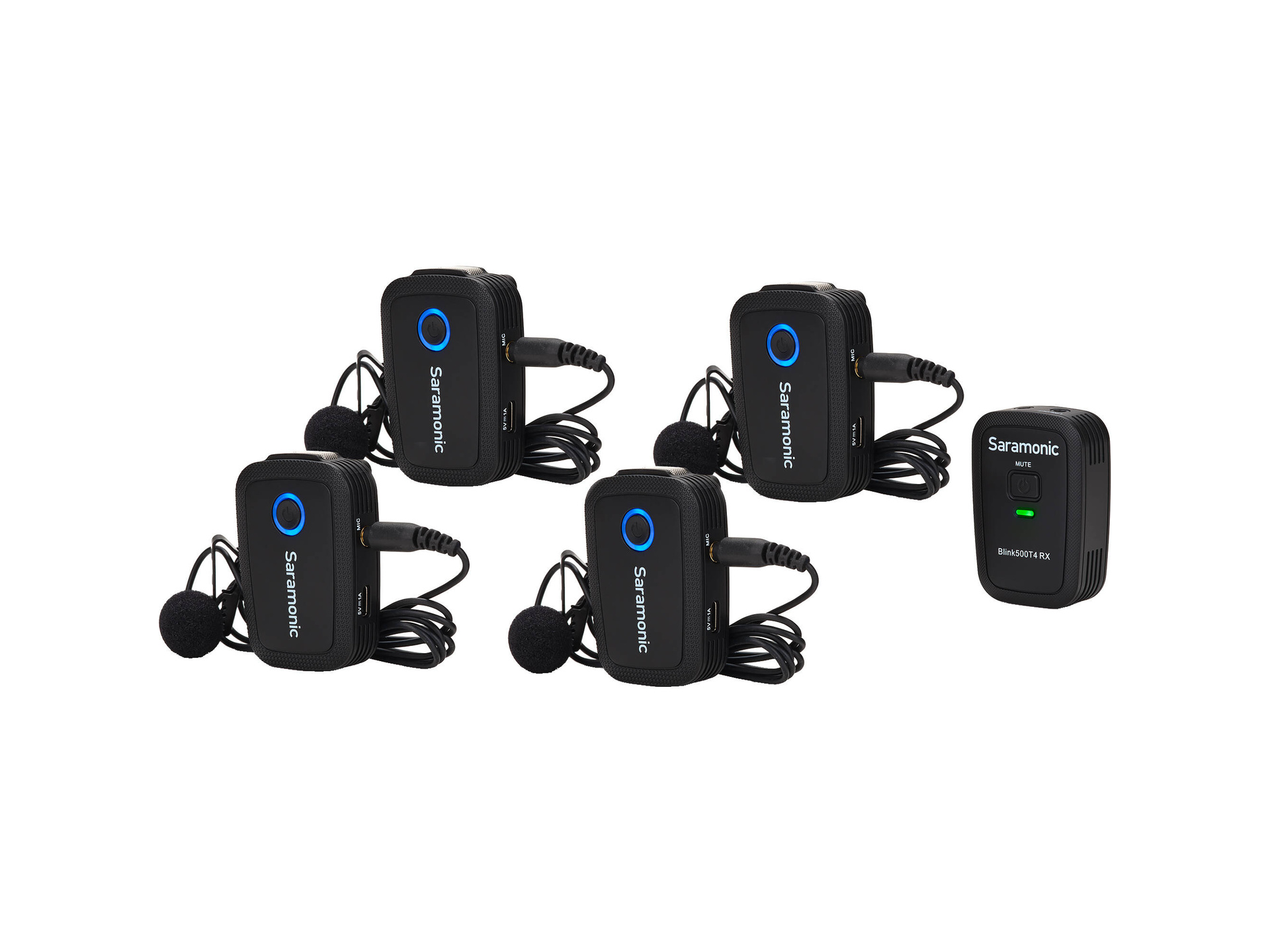Saramonic Blink 500 T4 4-Person Wireless Microphone System (2.4 GHz)