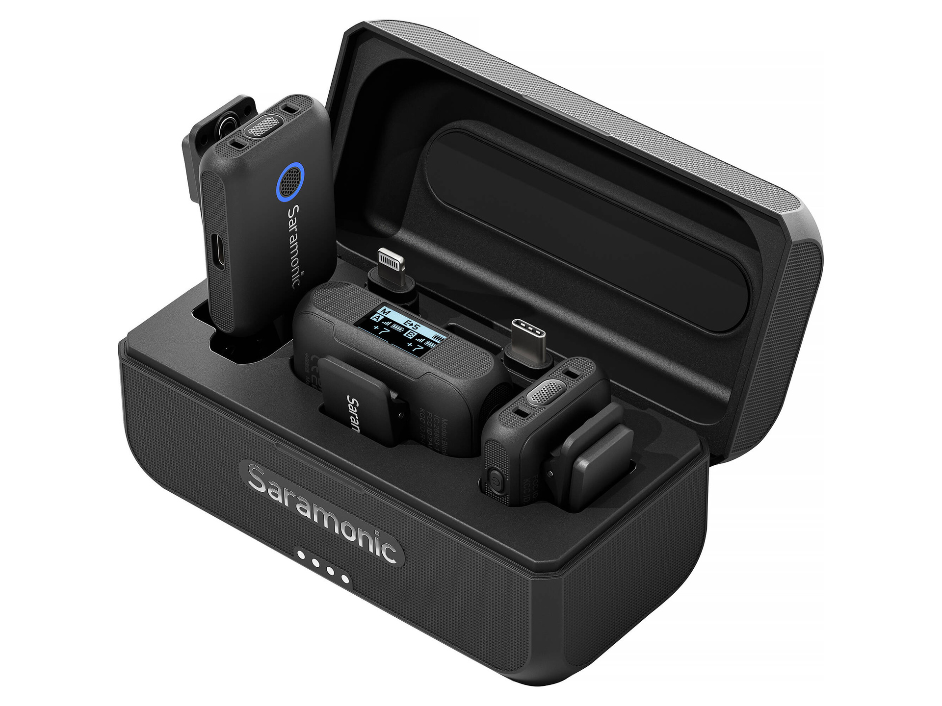 Saramonic Blink 500 B2+ 2-Person Wireless Clip-On Microphone System for Cameras and Mobile Devices (2.4 GHz)