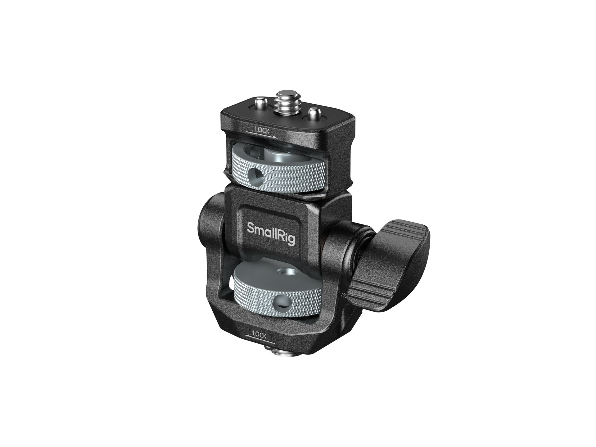 SmallRig 6314 Monitor Support for Horizontal & Vertical Shooting with ARRI 3/8"-16 Locating Screw