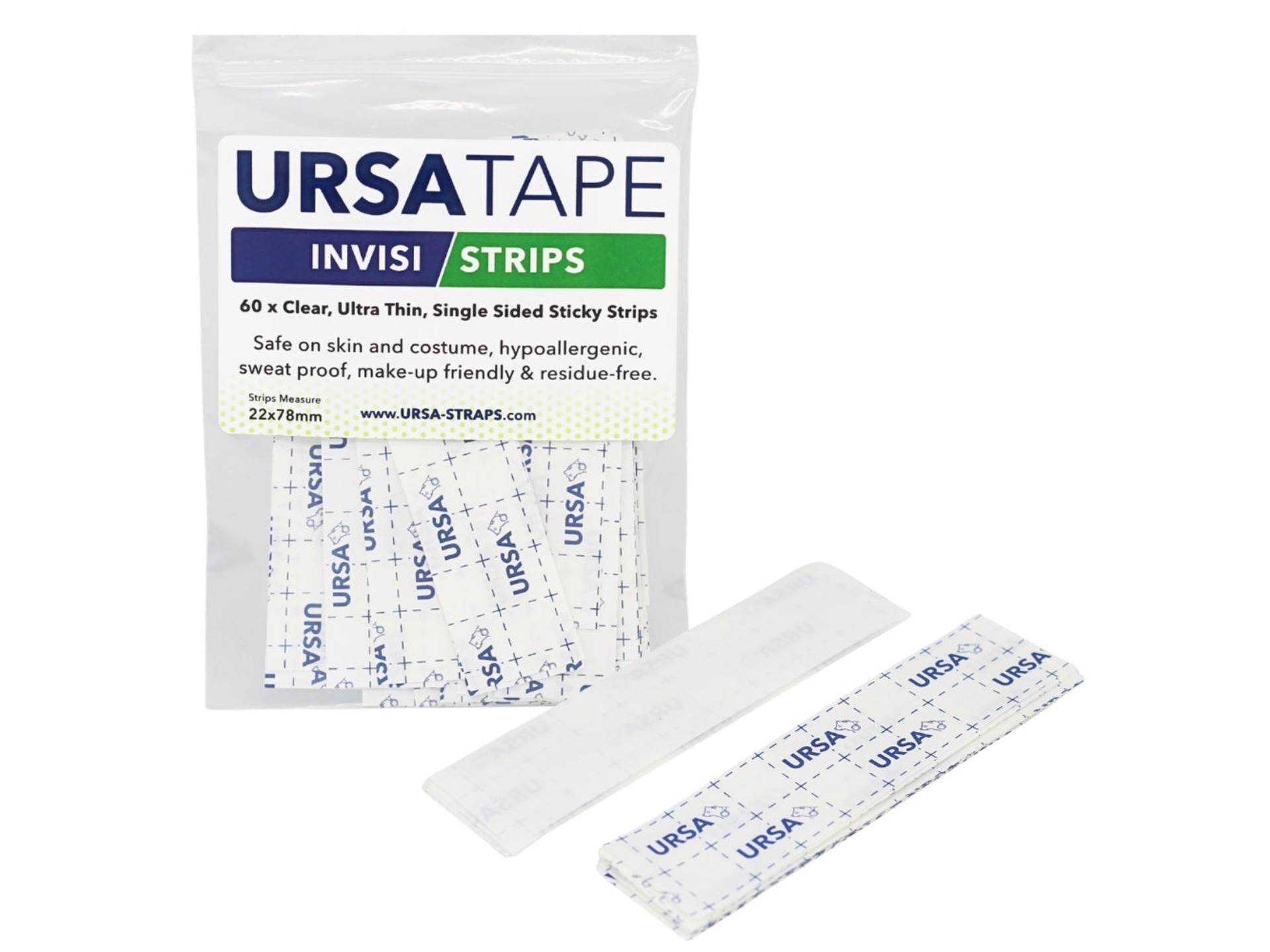 Ursa Tape Invisi Strips (60 Pack)