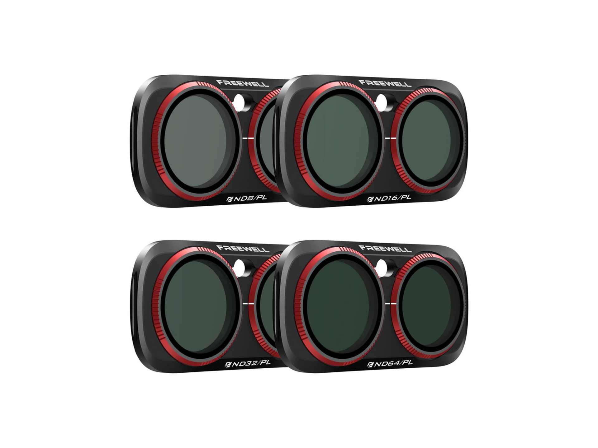 Freewell Bright Day Filters for Insta360 Luna Ultra (4 Pack)