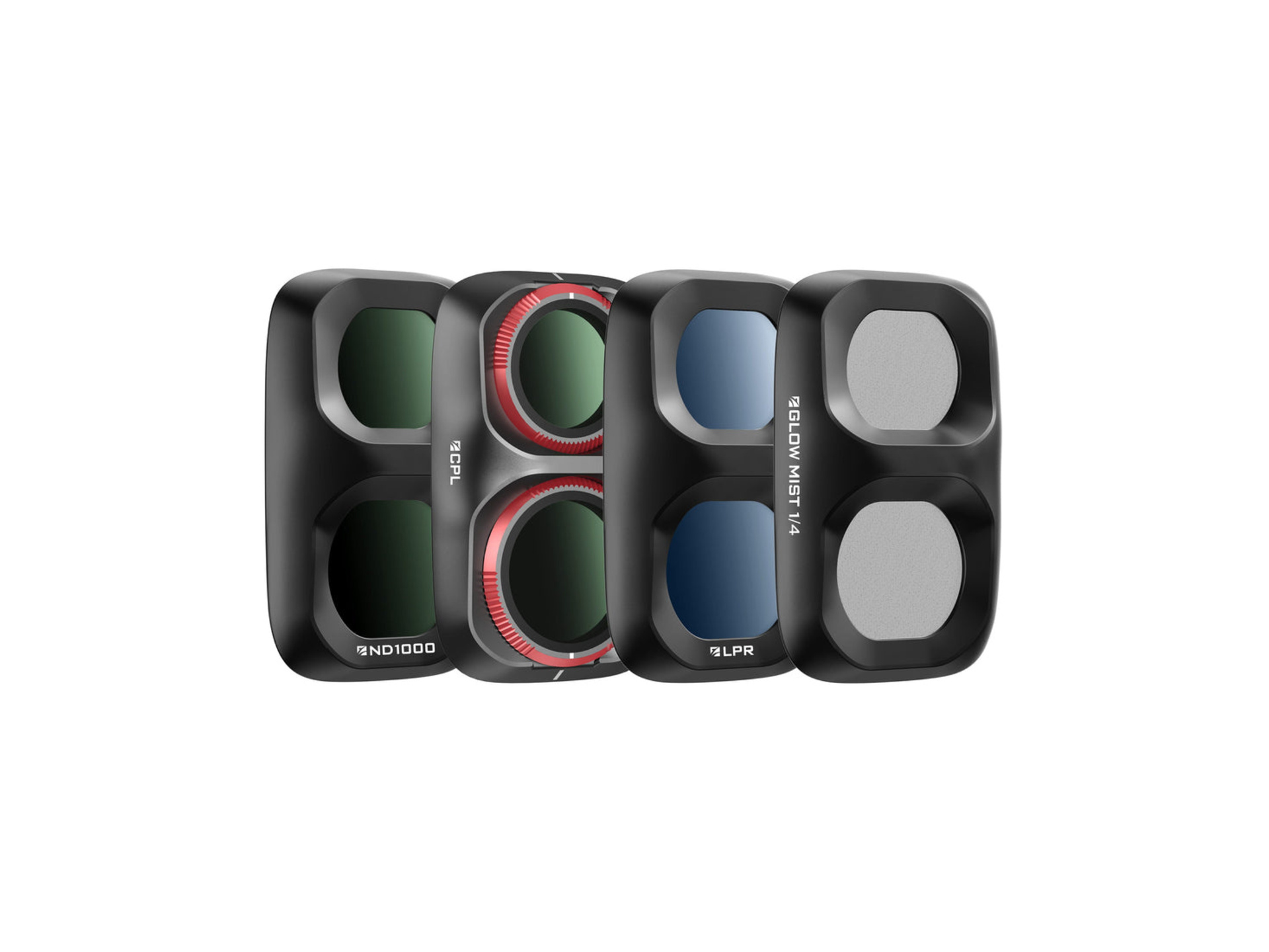 Freewell Every Day Filters for Osmo Pocket 4P (4 Pack, Black)