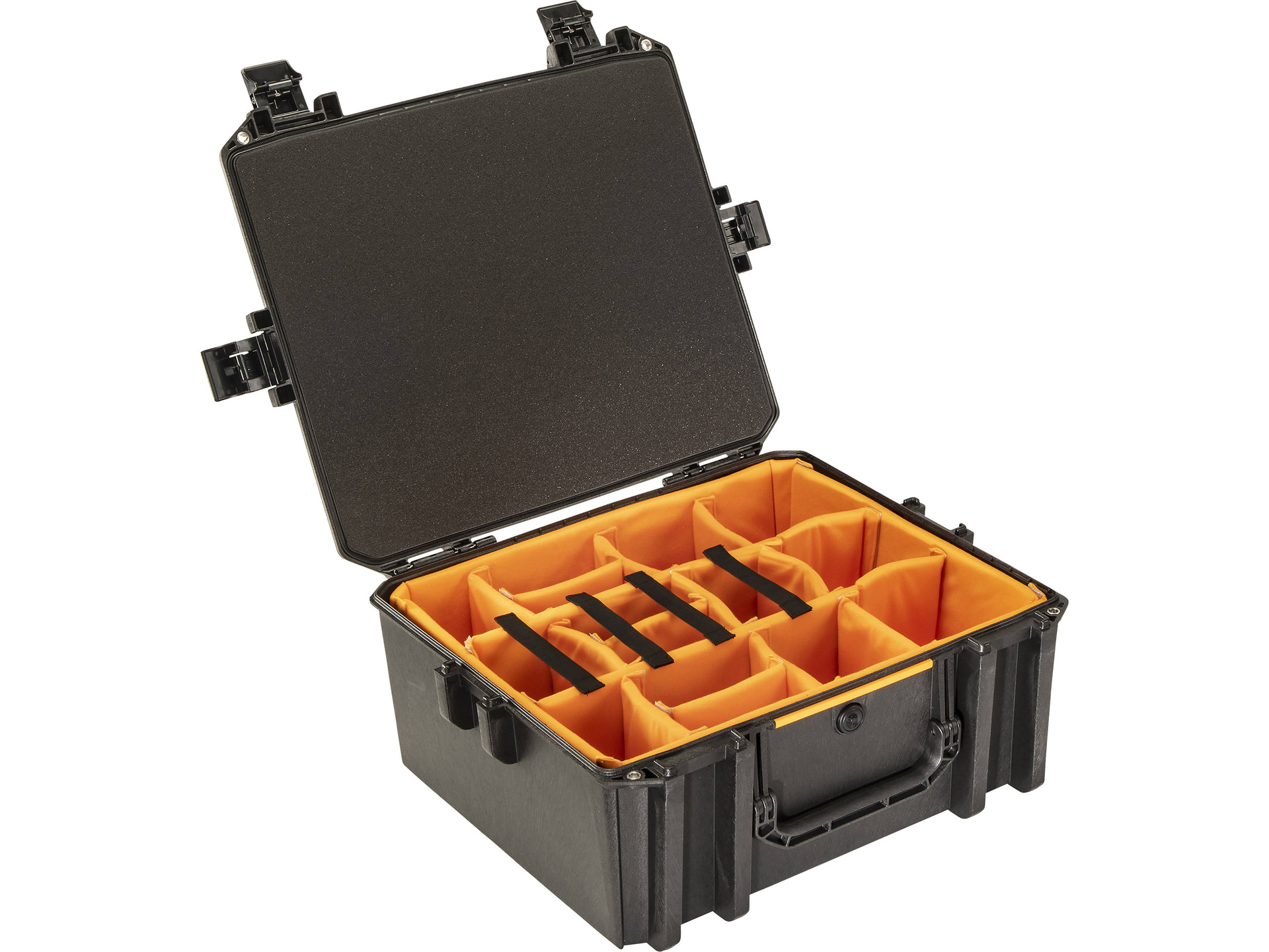 Pelican Vault V600 Case (Black, Padded Dividers)
