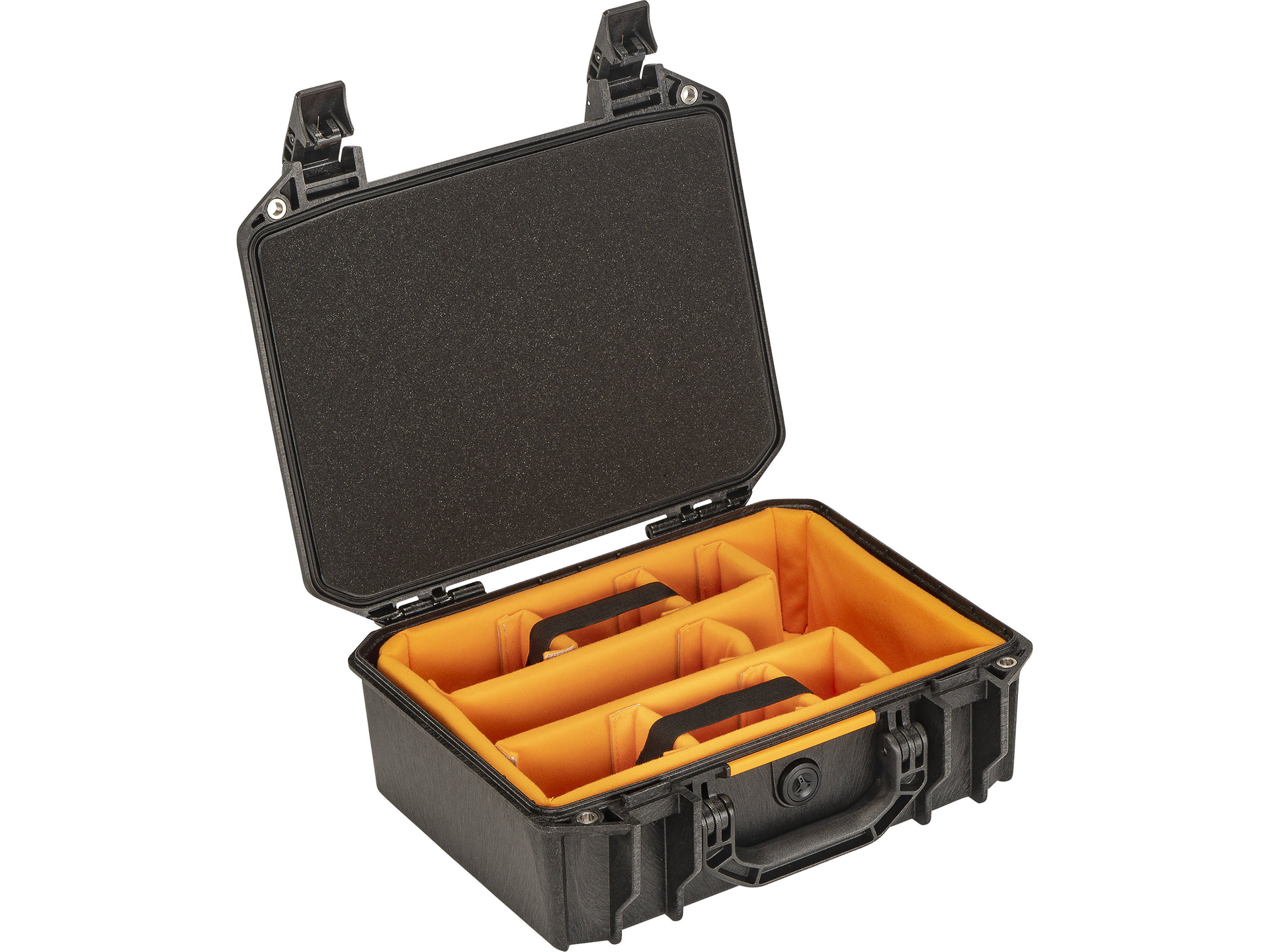 Pelican Vault 200 Case (Black, Padded Dividers)