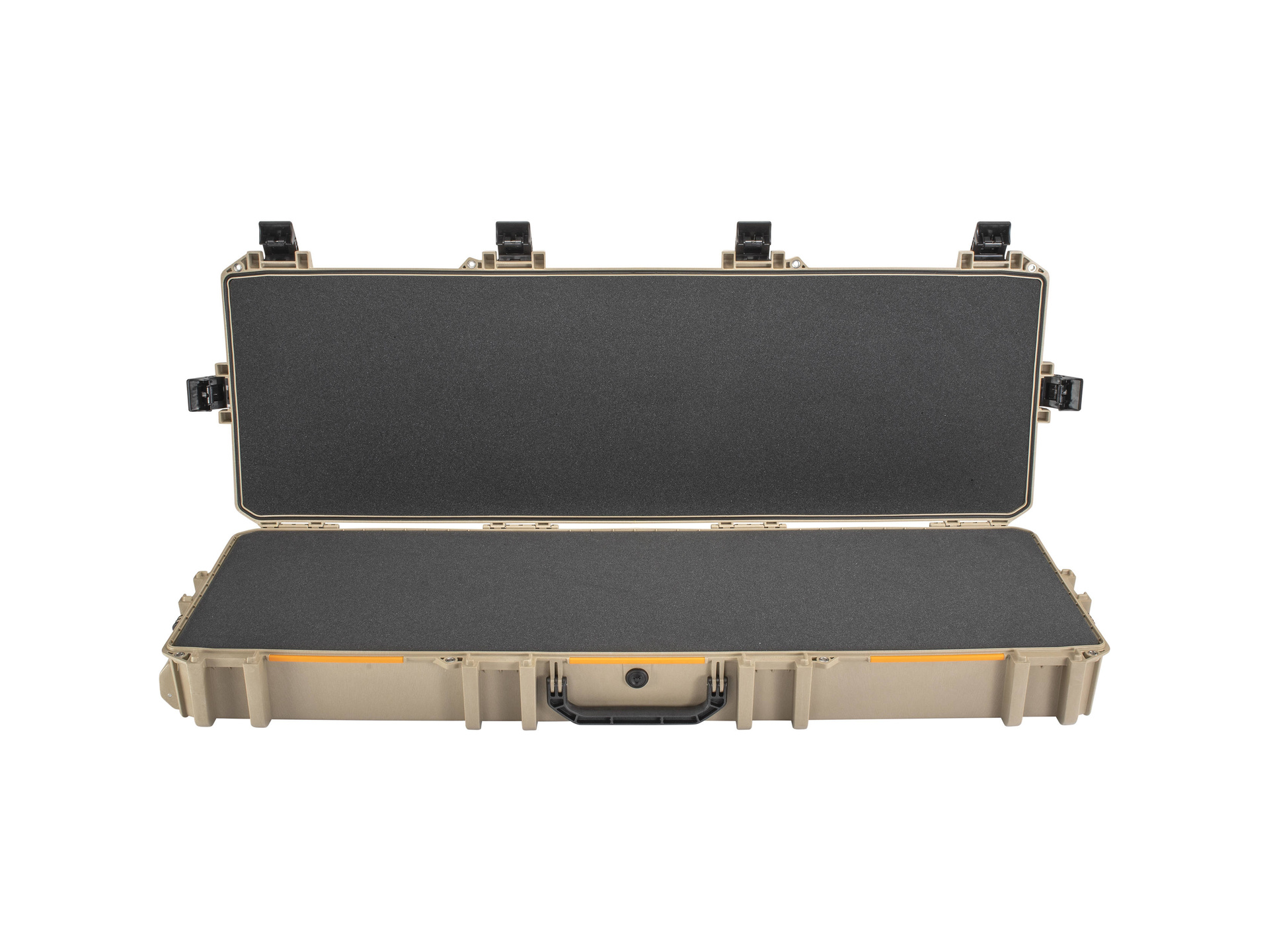 Pelican V800 Wheeled Hard Tactical Rifle Case with Foam Insert (Tan)