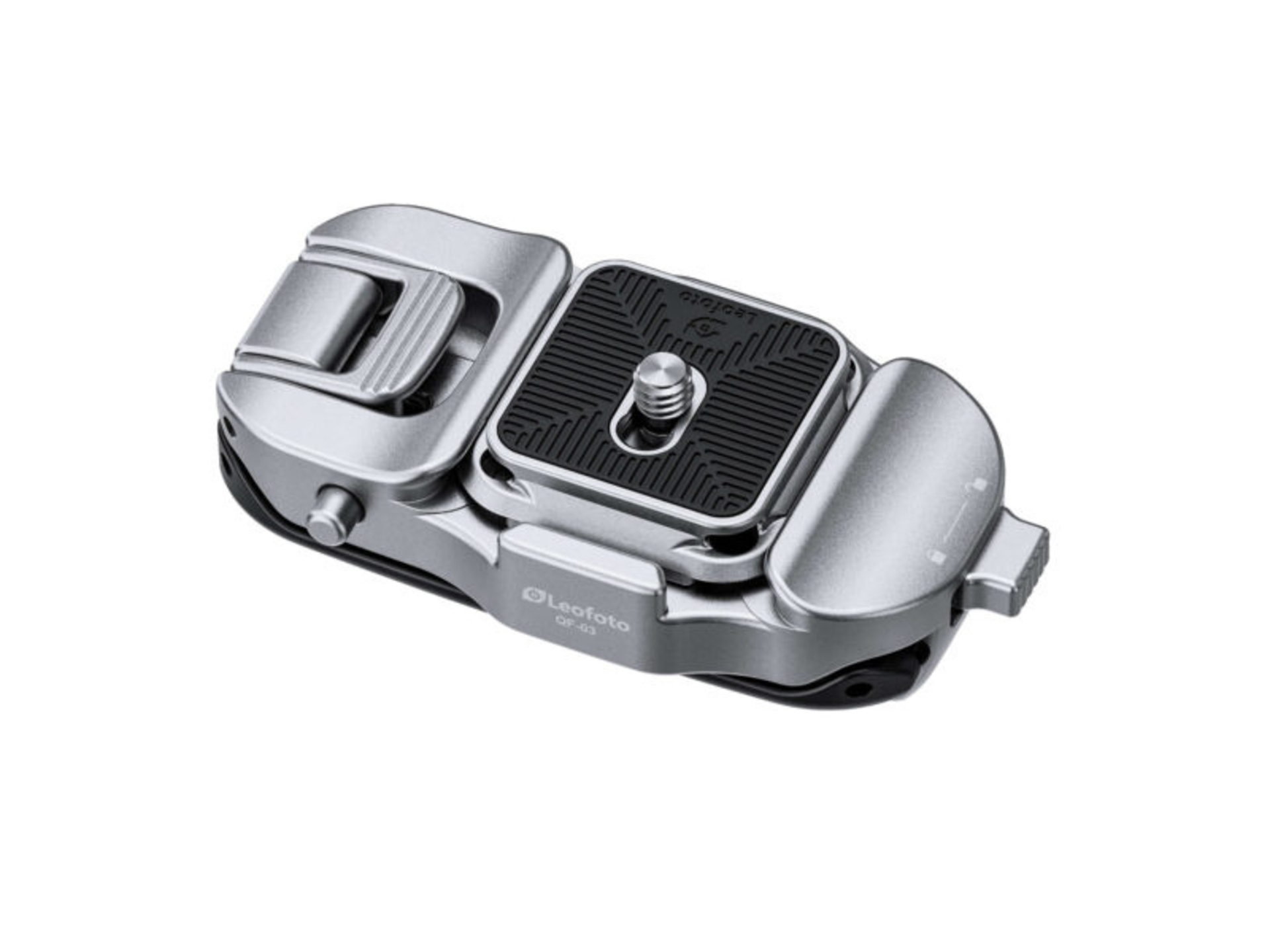 Leofoto QF-03 Quick Release Camera Mount (Silver)