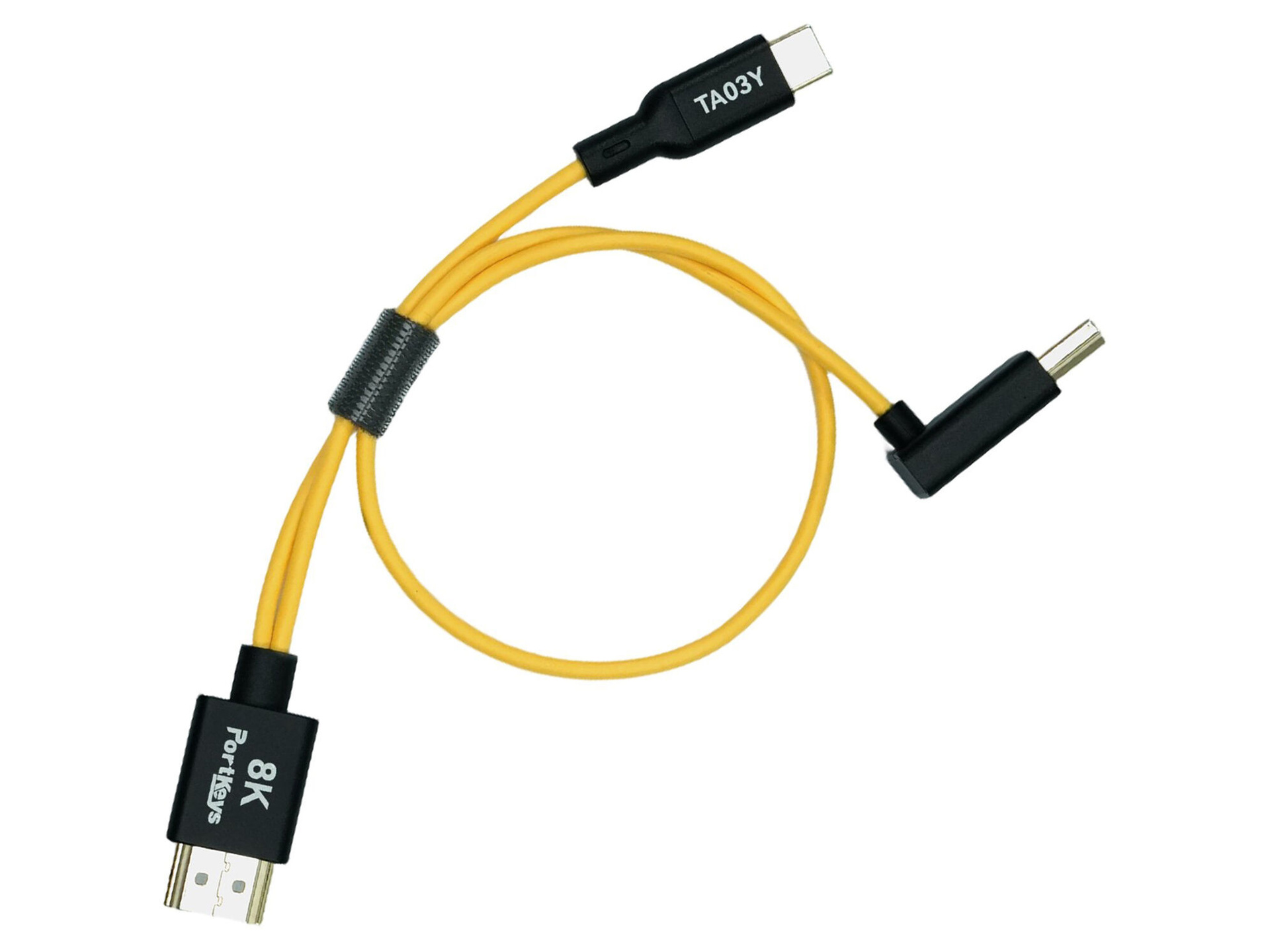 Portkeys HDMI Video Control Cable for LH7C Monitor (30cm, Yellow)