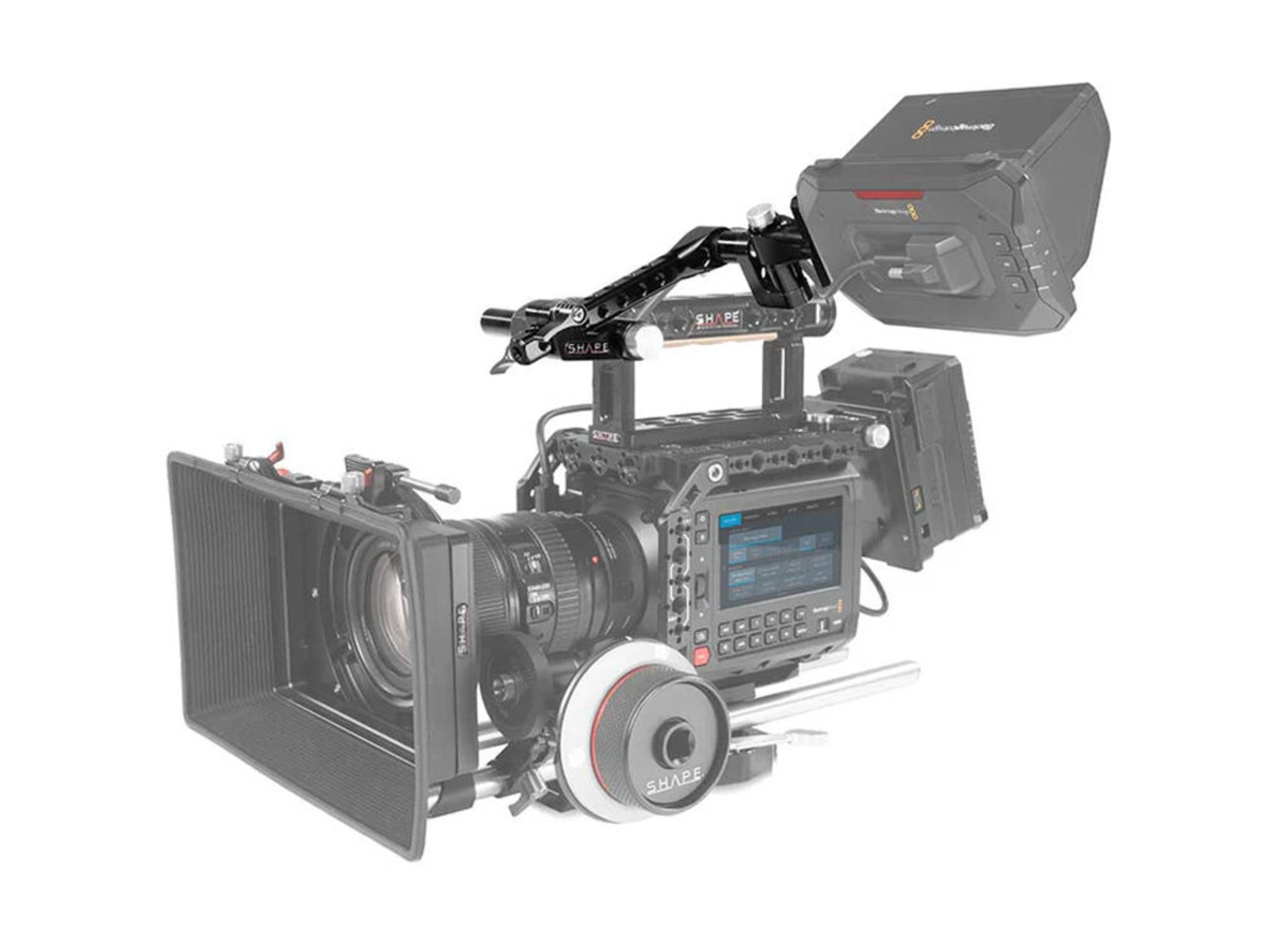 SHAPE Push-Button Viewfinder Mount for Blackmagic PYXIS 6K