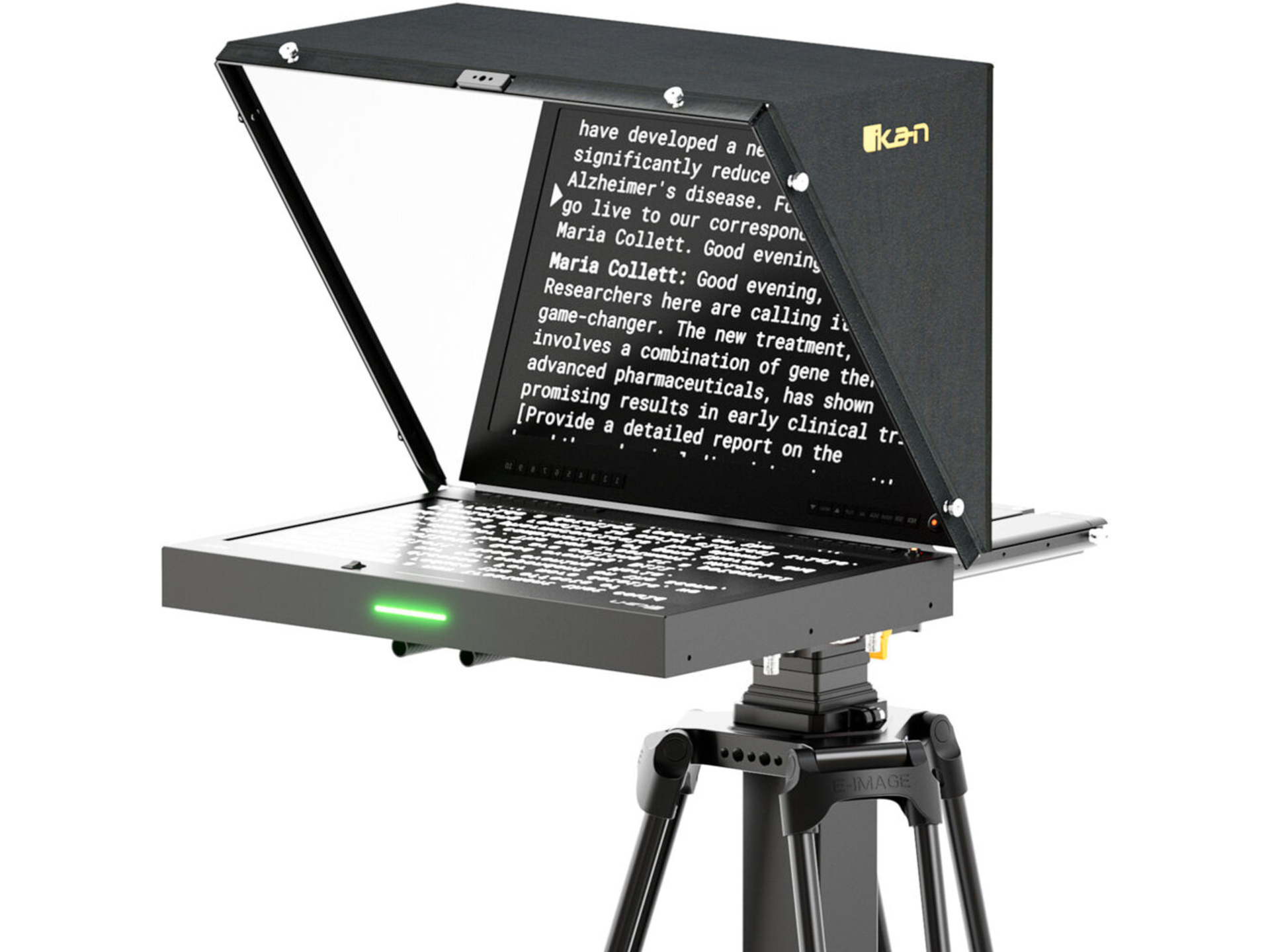 ikan Aura 19" NDI Teleprompter with PoE++ & Tally