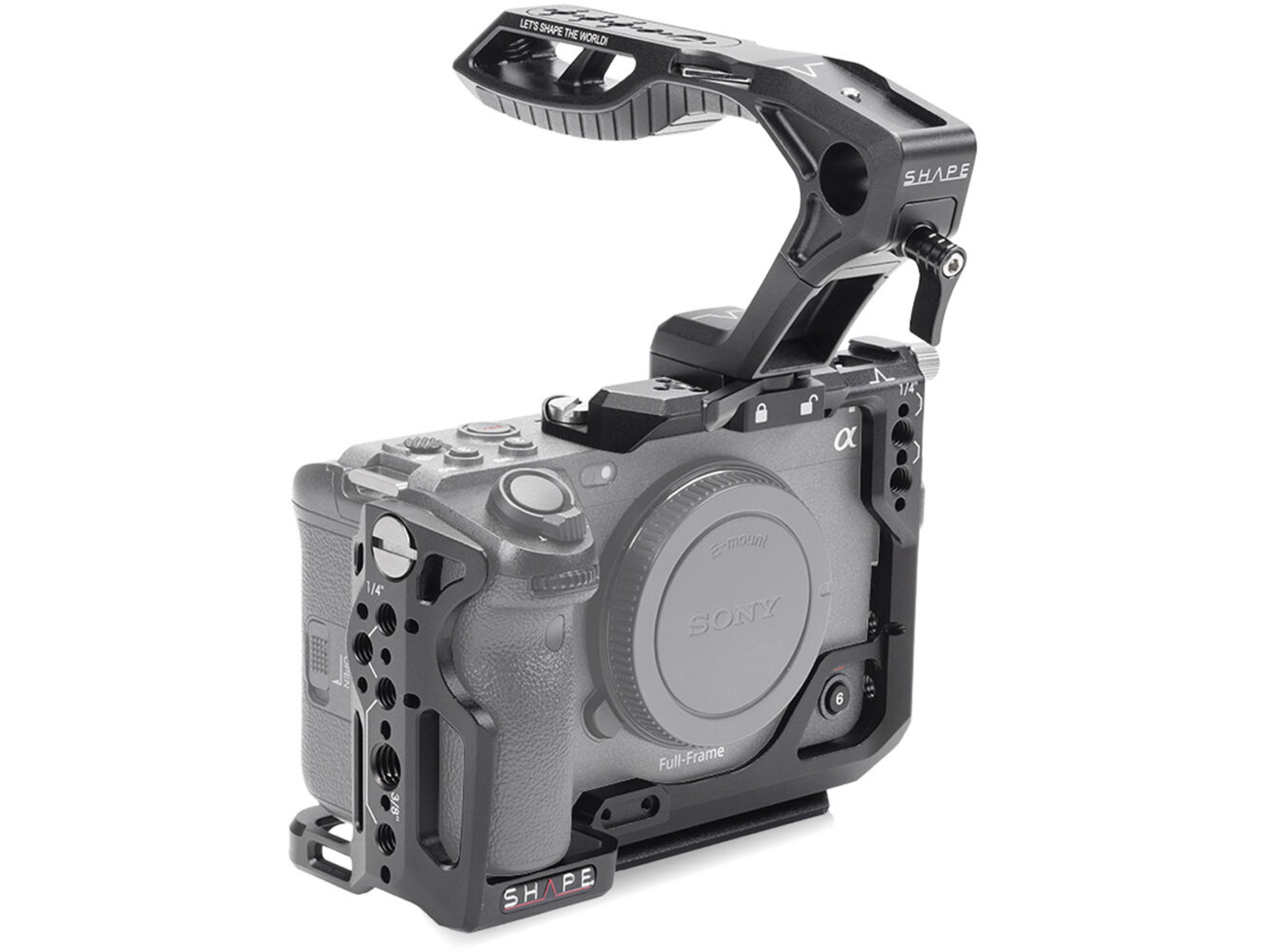 SHAPE Creator Camera Cage V2 with Top Handle for Sony FX3 & FX30