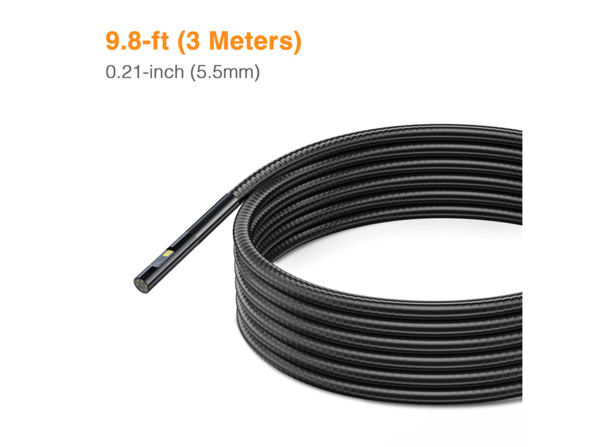 Teslong Dual-Lens 5.5mm Inspection Probe (3m)